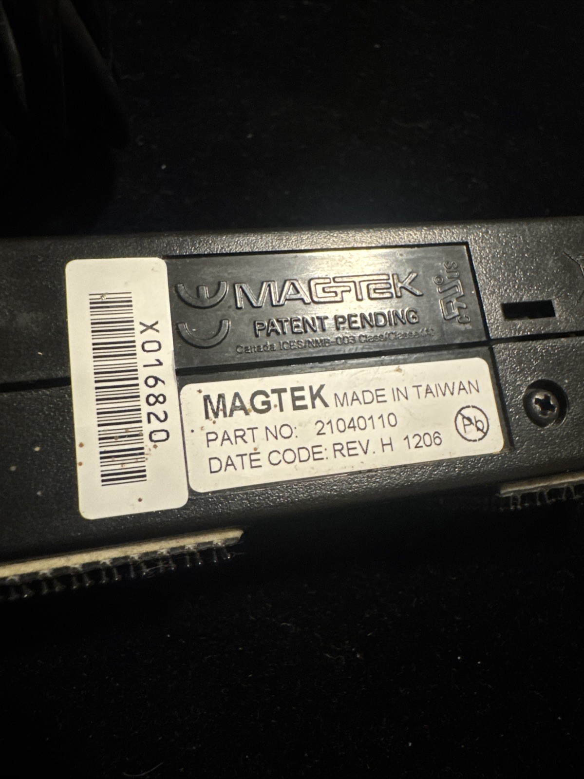 MagTek 21073062 Credit Card Swipe Reader