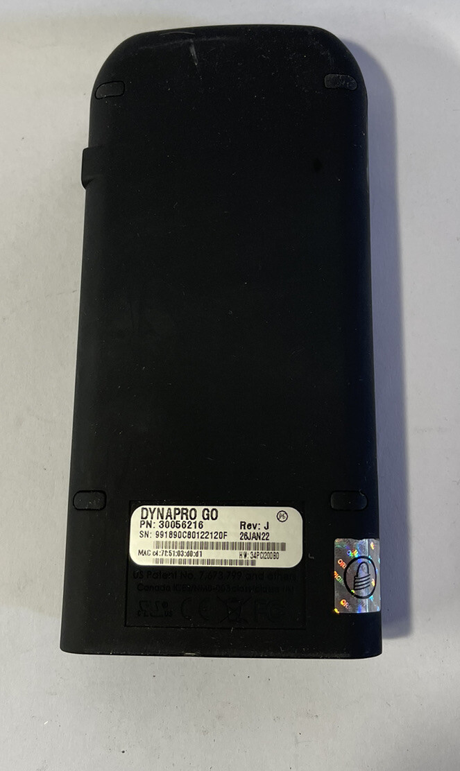 MagTek Dynapro Go 30056216 Handheld Card Reader Pinpad
