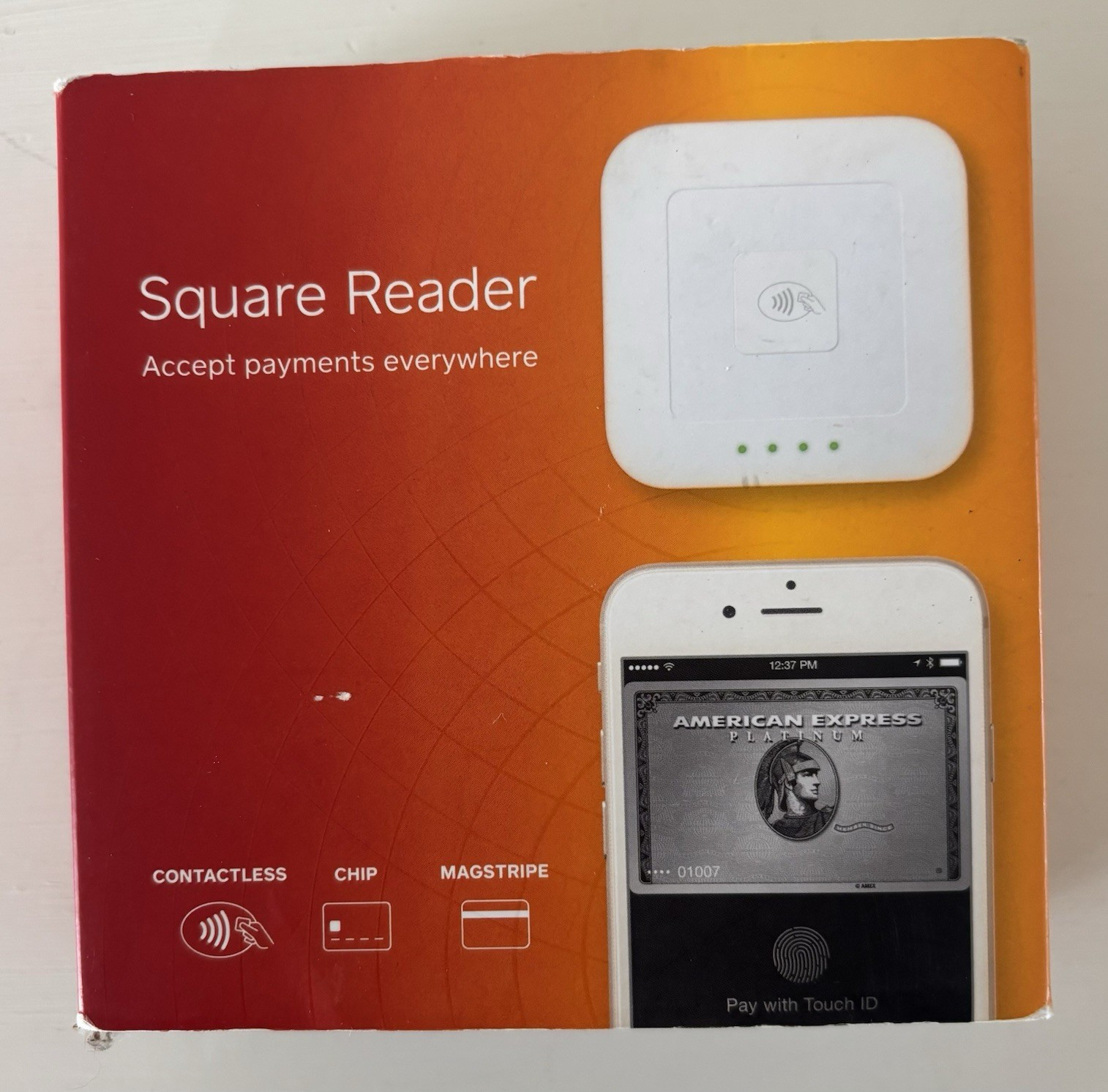 Square Reader Bluetooth Contactless Chip Magstripe