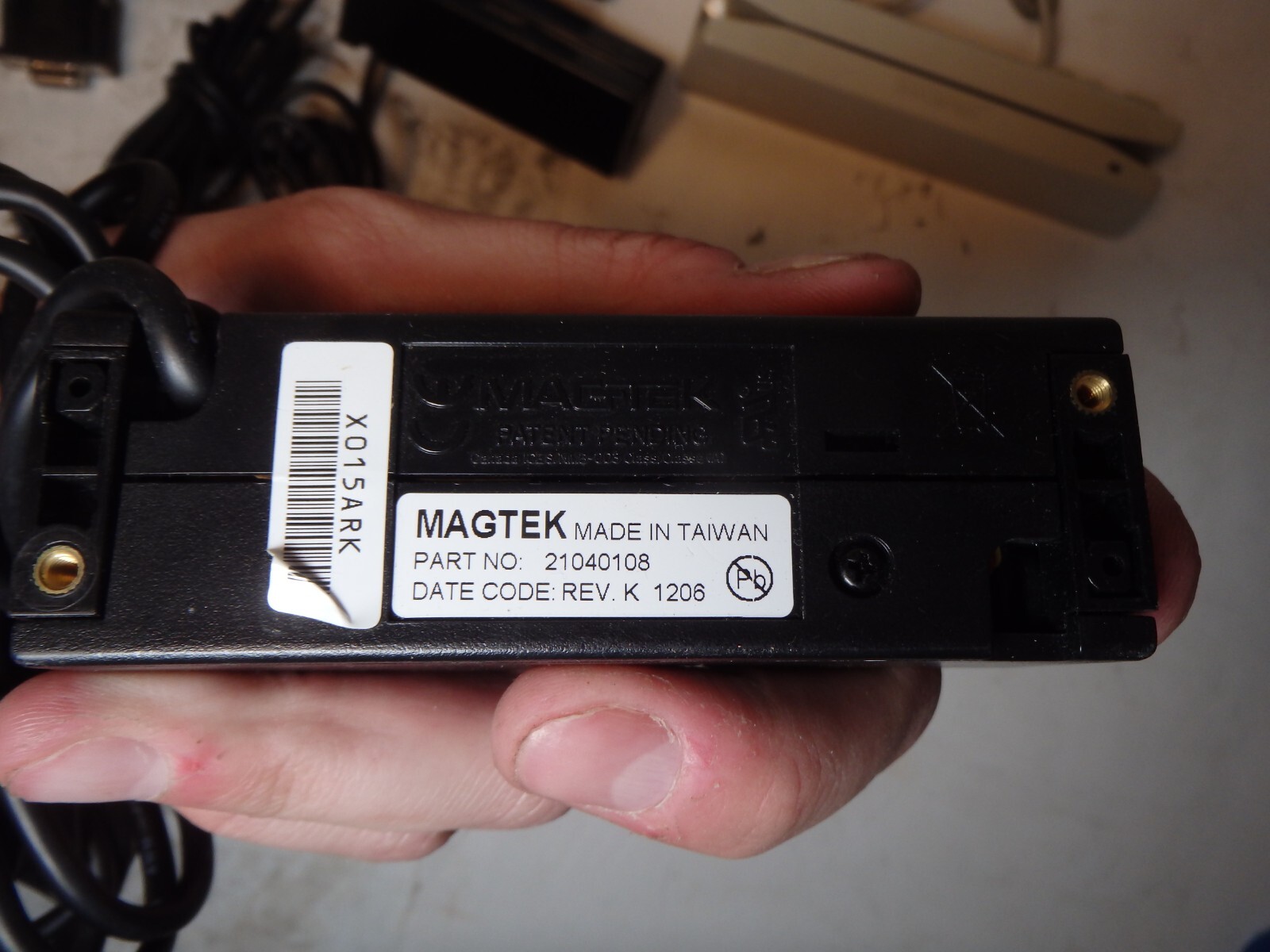 Lot of 5 Magtek Credit Card Swipe Readers 21040108/21040080/21088061