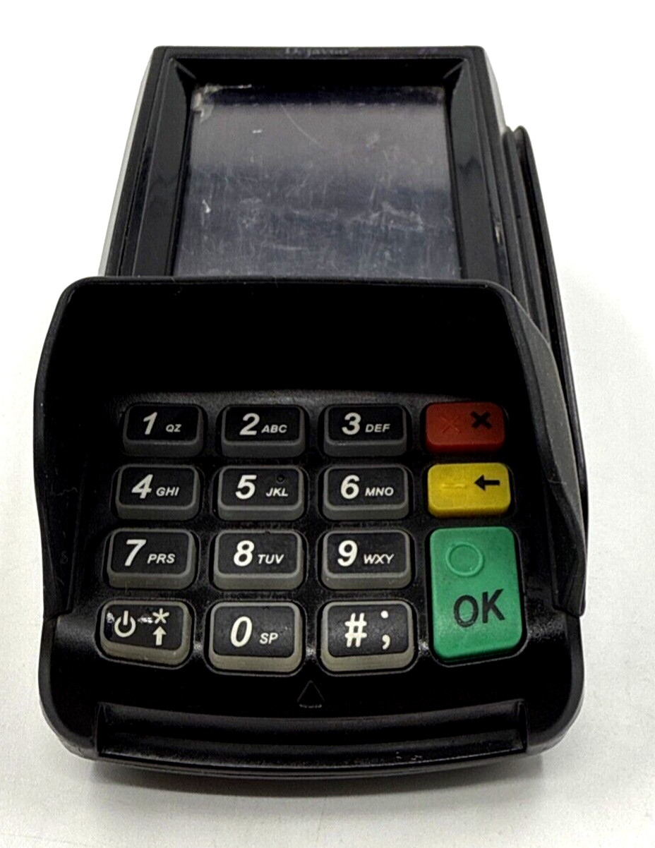 Dejavoo Z9 3.5″ VEGA3000 LCD POS Credit Card Terminal w/No Power Adapter/Tested
