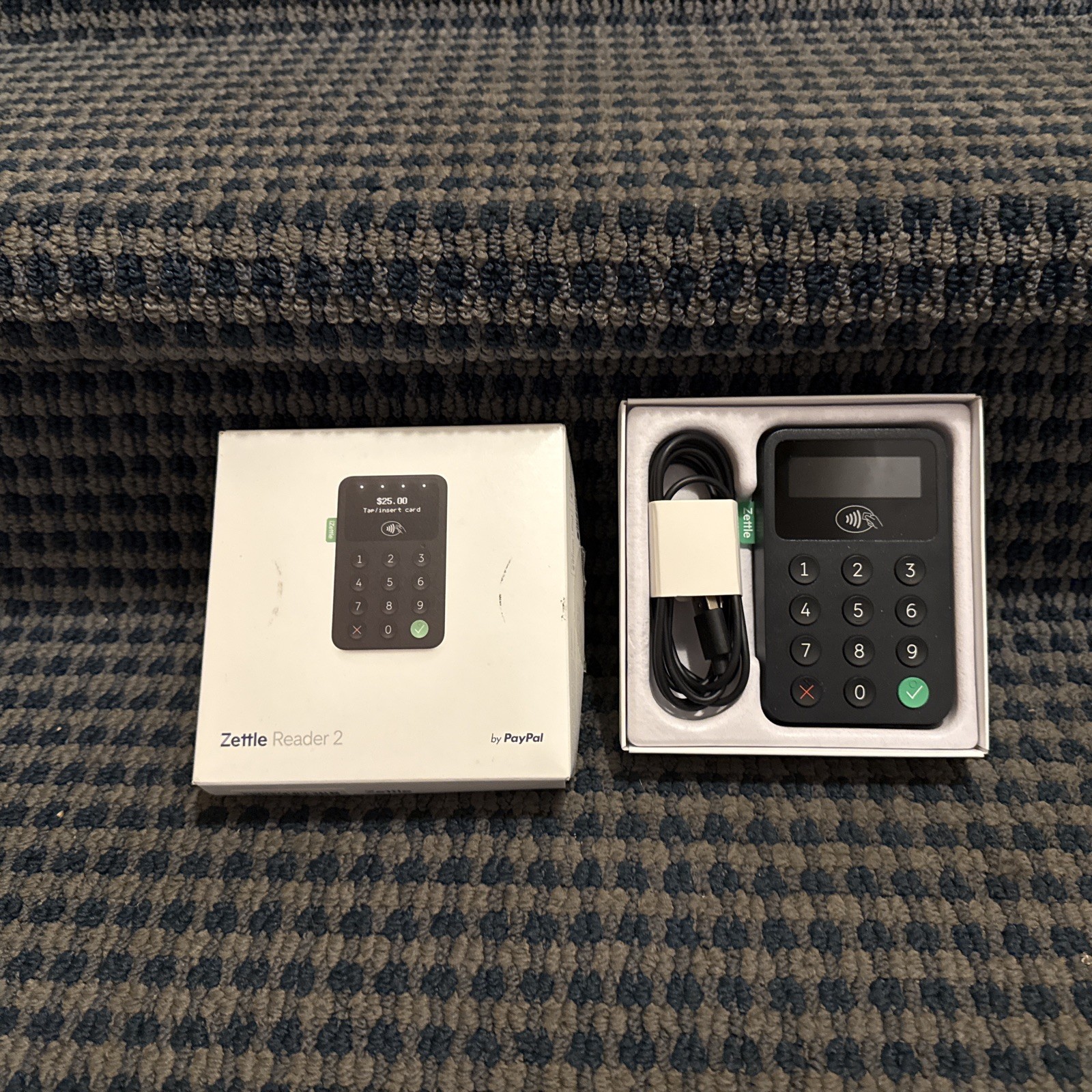2020 Zettle Reader 2 Black, by PayPal | Contactless Chip & PIN | New Open Box