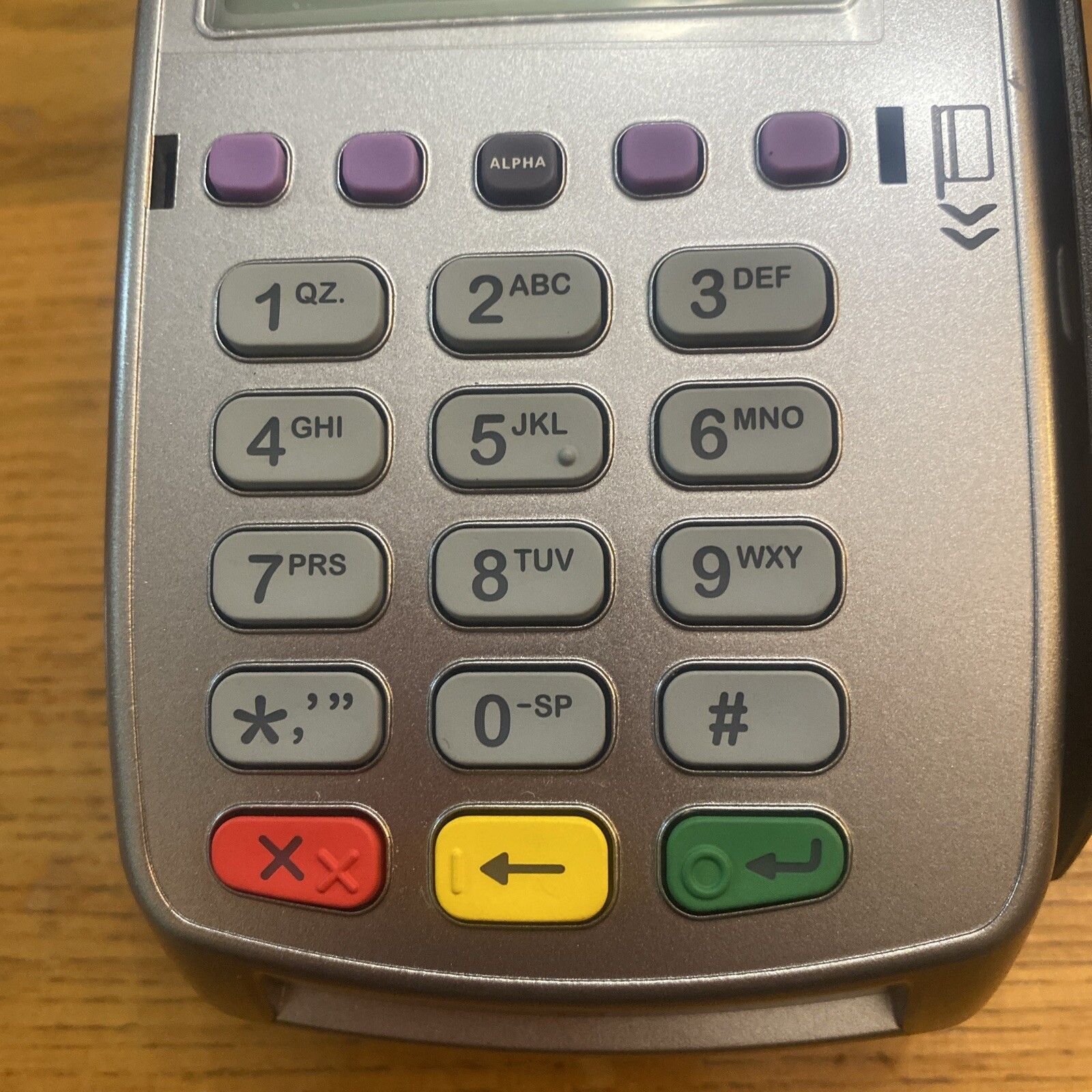 VeriFone VX 520 Credit Card Machine Processor Ethernet Chip Reader As-Is Prop