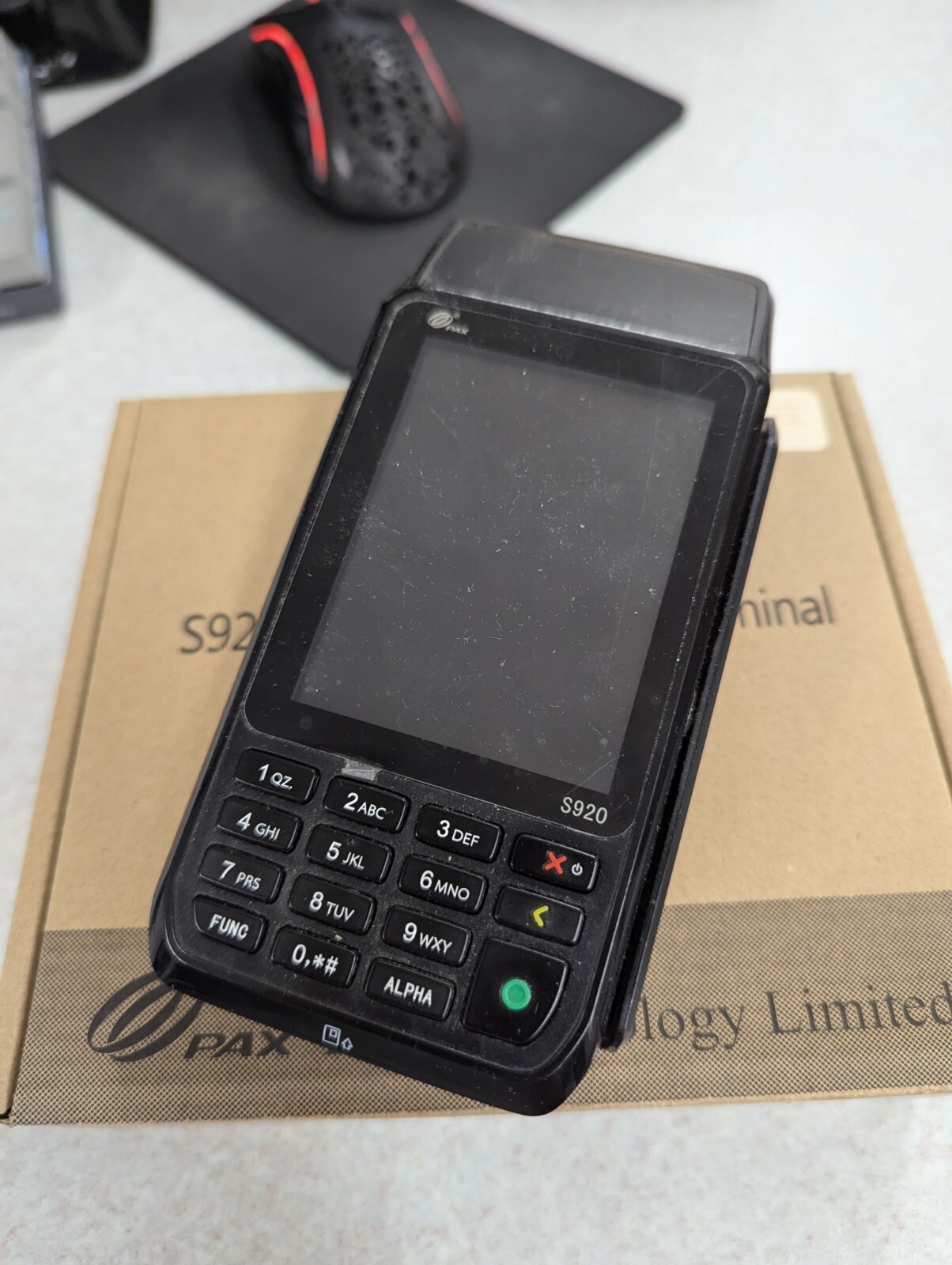 PAX S920 Mobile POS Credit Card Terminal Bluetooth Wireless Wifi