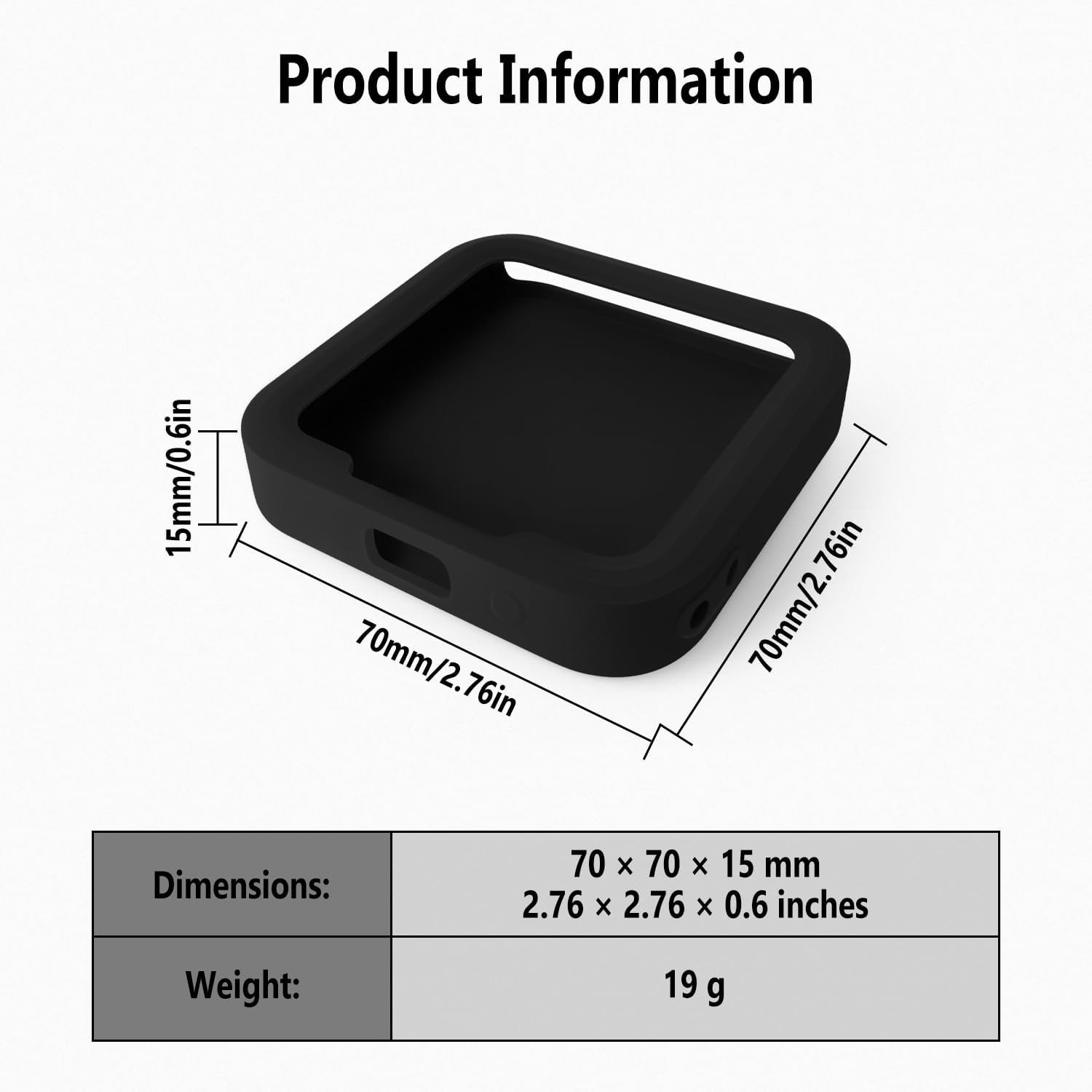Protective Soft Silicone Case for Square Reader with Strap – All-Round Safety