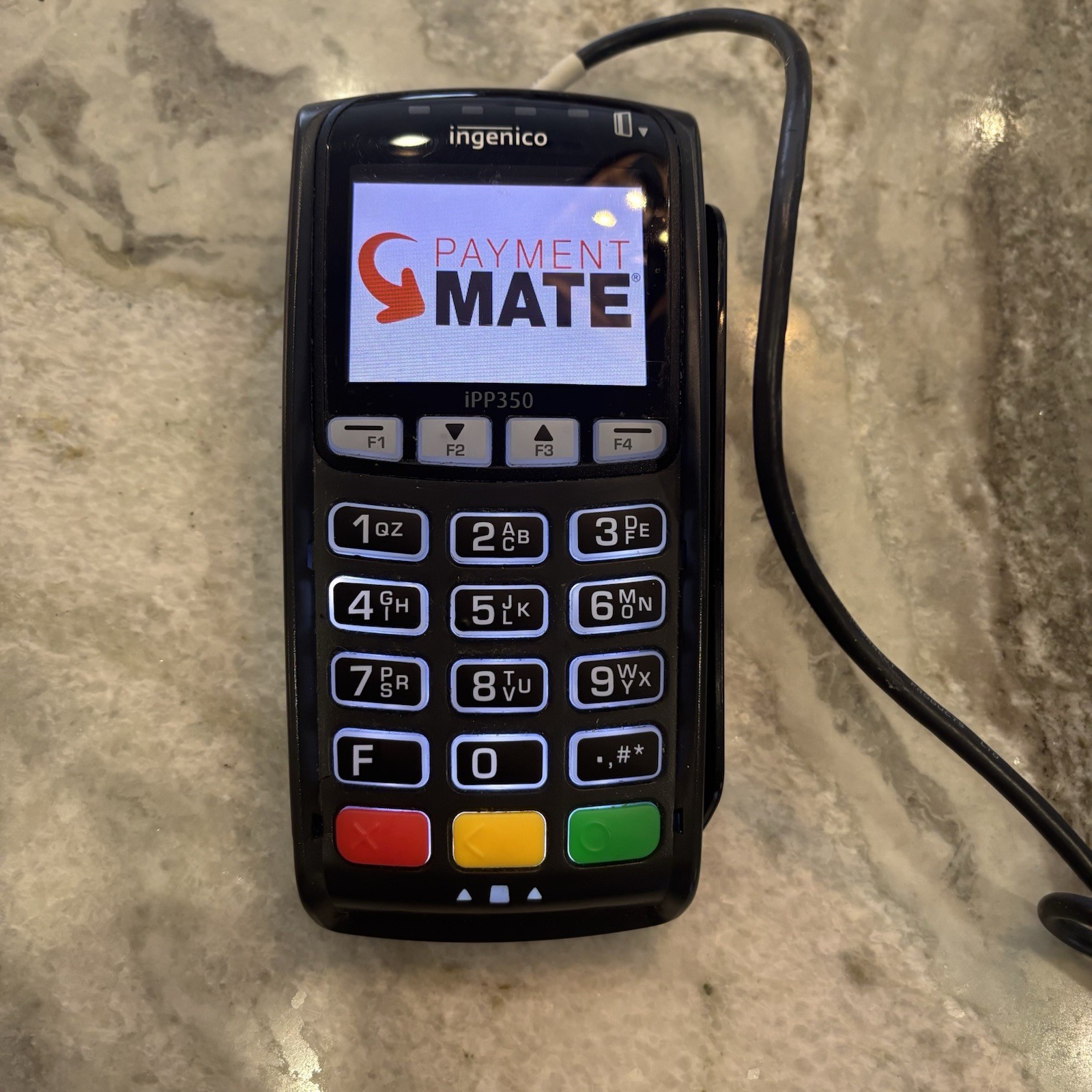 Ingenico IPP 350 USB Credit Card Terminal Card Reader Pin Pad USED