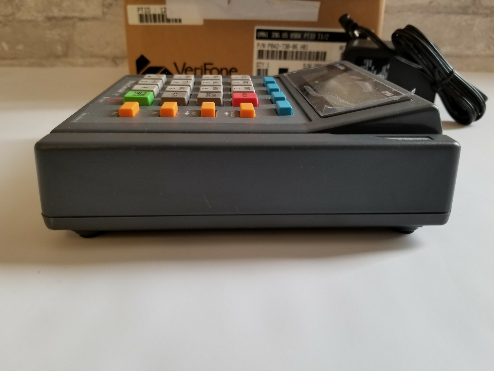 New VeriFone Omni 396 Credit Card/Transaction Office Terminal Reader In Box