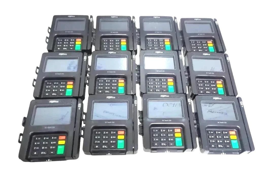 LOT OF 12 Ingenico iSC Touch 250 Payment Terminals – Free Shipping
