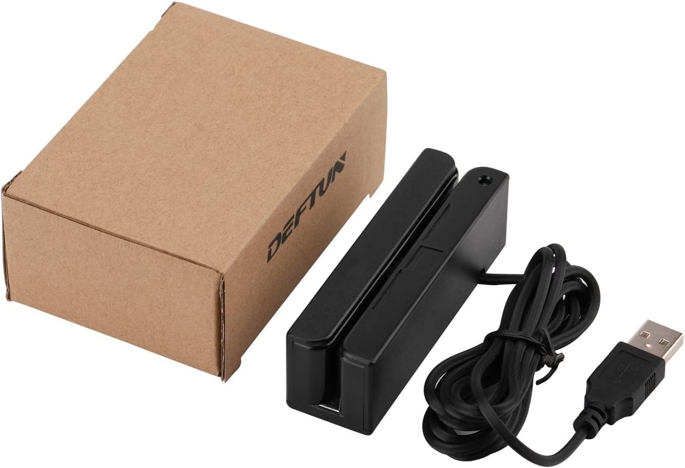 Smart USB Magnetic Card Reader MSR90 Reliable Laptop POS Black