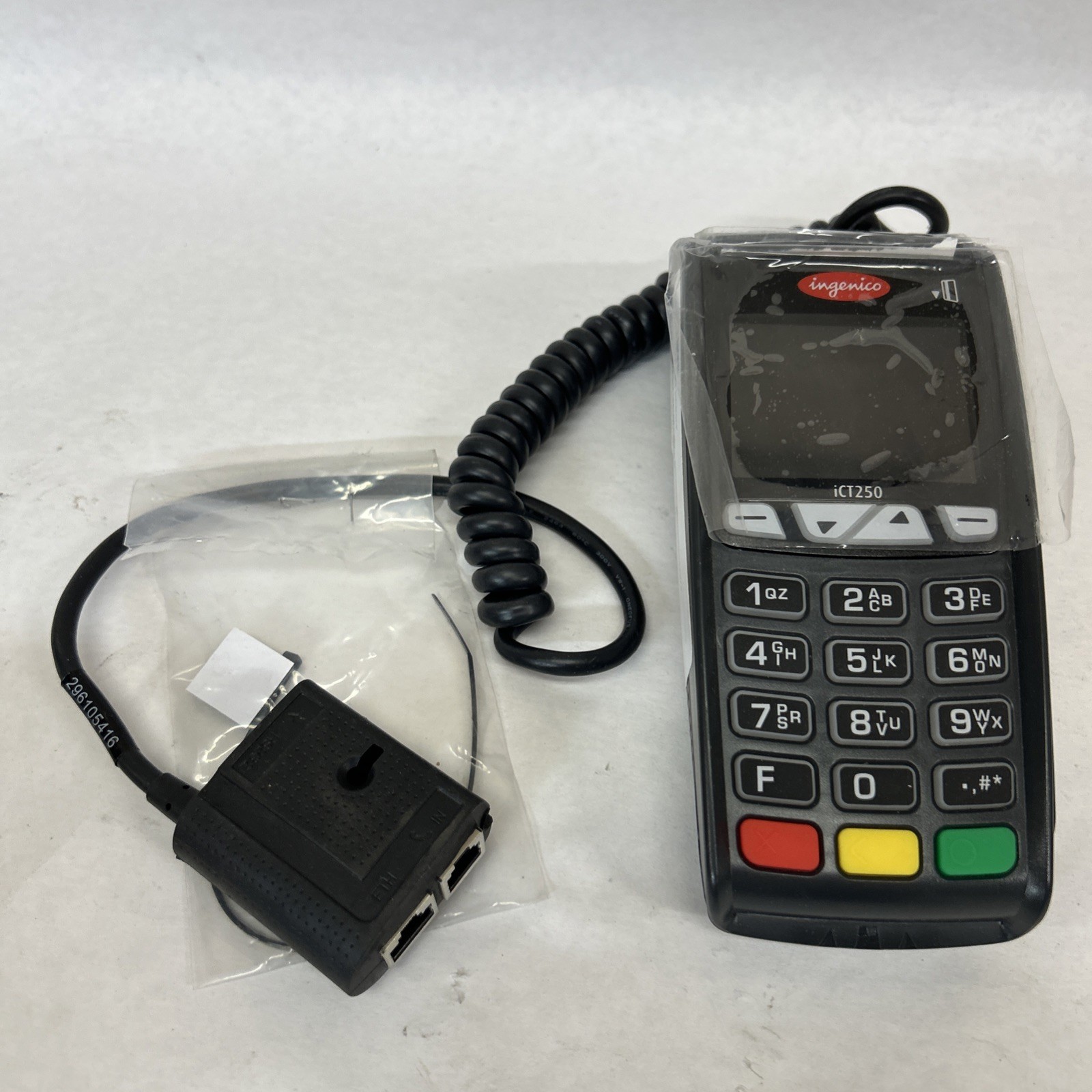 Ingenico iCT250 Credit Card Terminal – Worldpay EMV NFC Payment Machine No Box