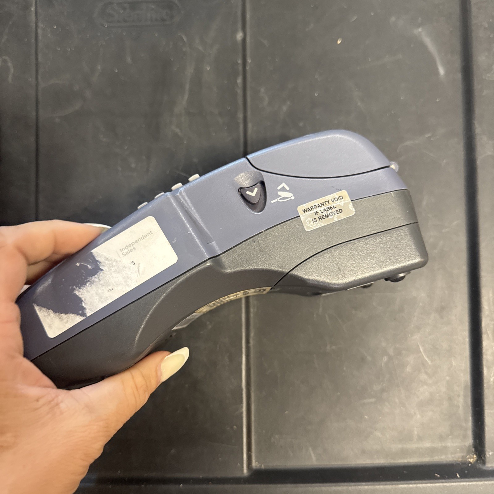 Verifone OMNI 3750 credit card processing terminal w FD-10 KEY PAD