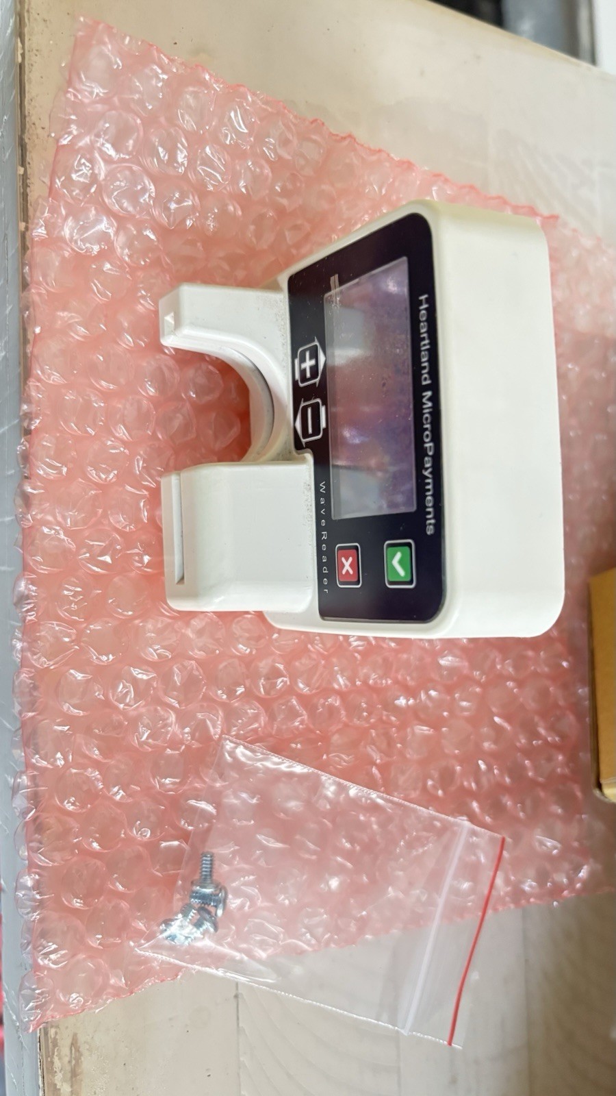 Heartland WaveReader G2 WLAU-READER-G2 Card Reader P/N 9000001262-R NOS