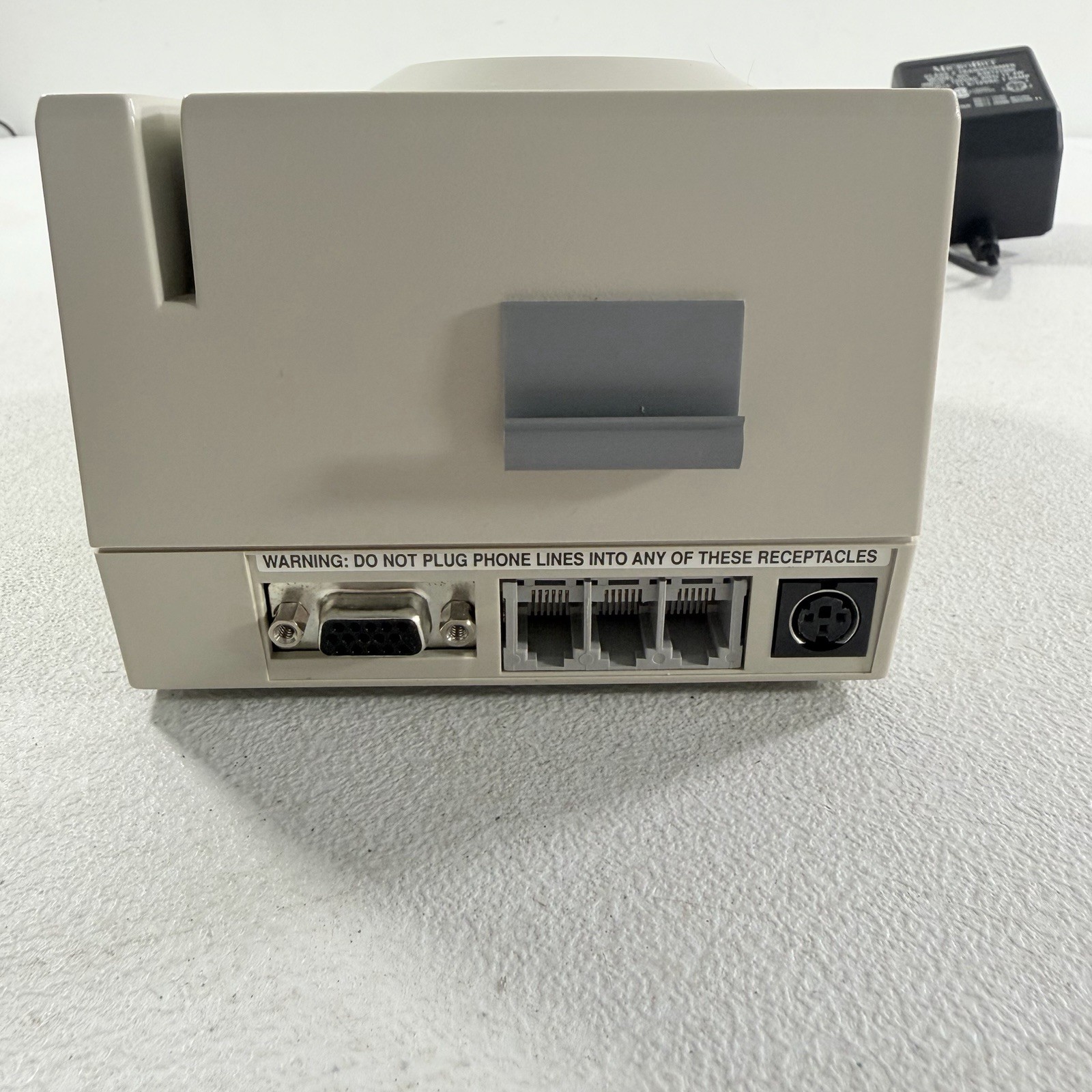 MicroBilt Model 000-8010 Magnetic Strip Credit Card Reader W/ Power Supply