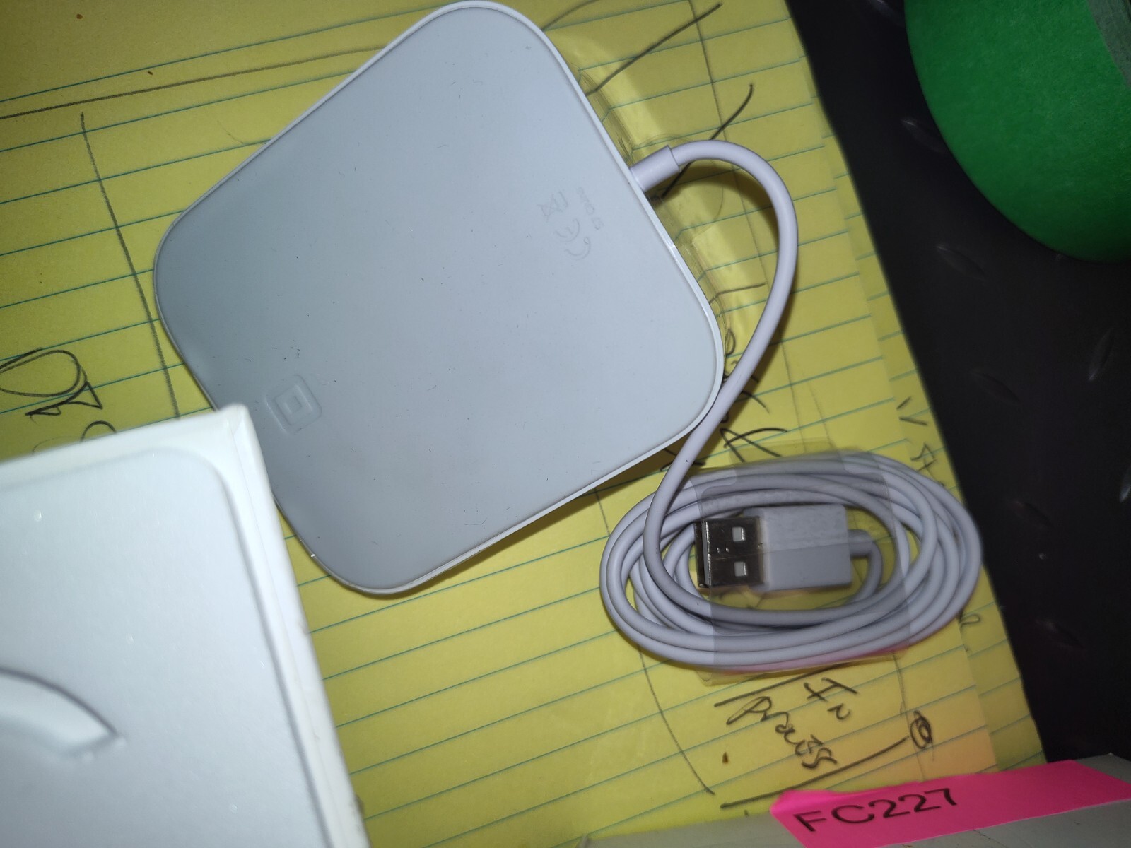 SQUARE DOCK – Contactless Credit Card Charger -Recharger-Square A-SKU-0120 Dock