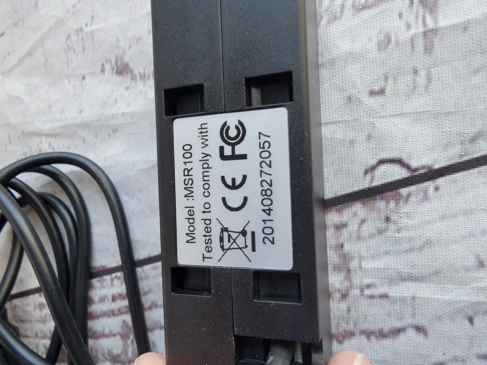 Msr100 USB Swipe Magnetic Credit Card Reader