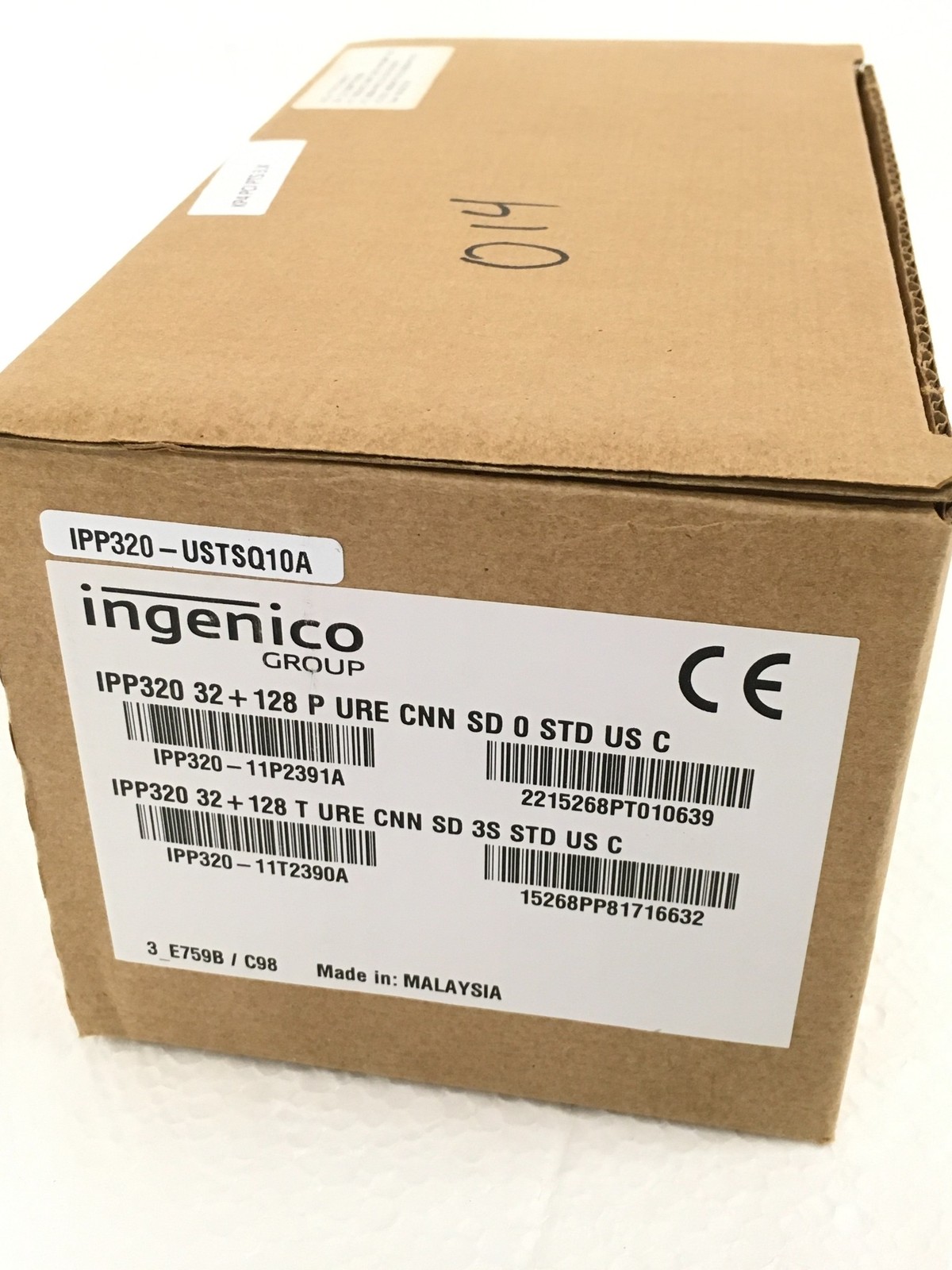 NEW Ingenico iPP320 Credit/Debit Card Reader Terminal IPP320-01T1358A, FREE SHIP
