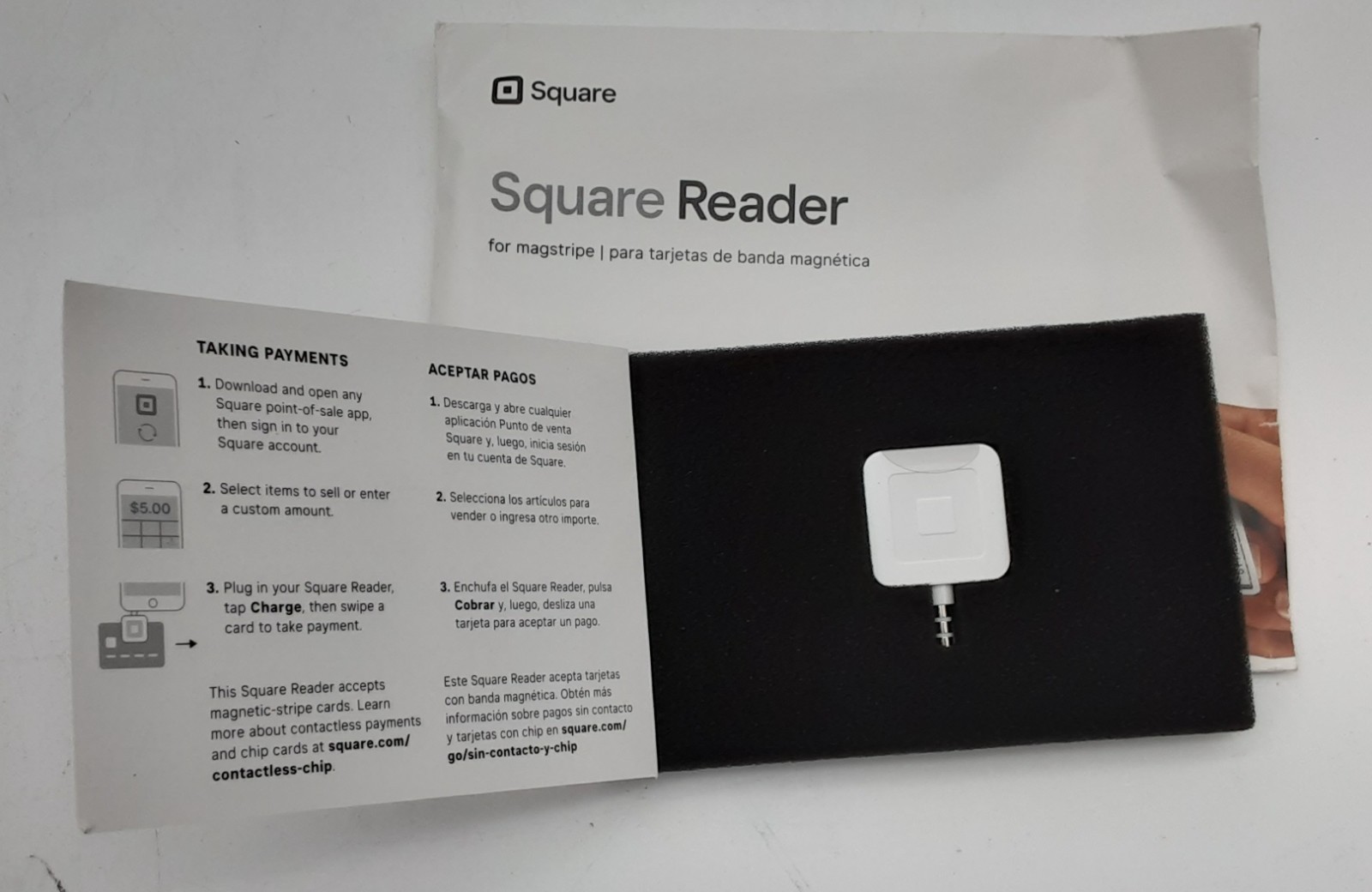 *LOT OF 6* Square Card Readers | Gen 1 Swipe x3 | Contactless x3 | New Open Box
