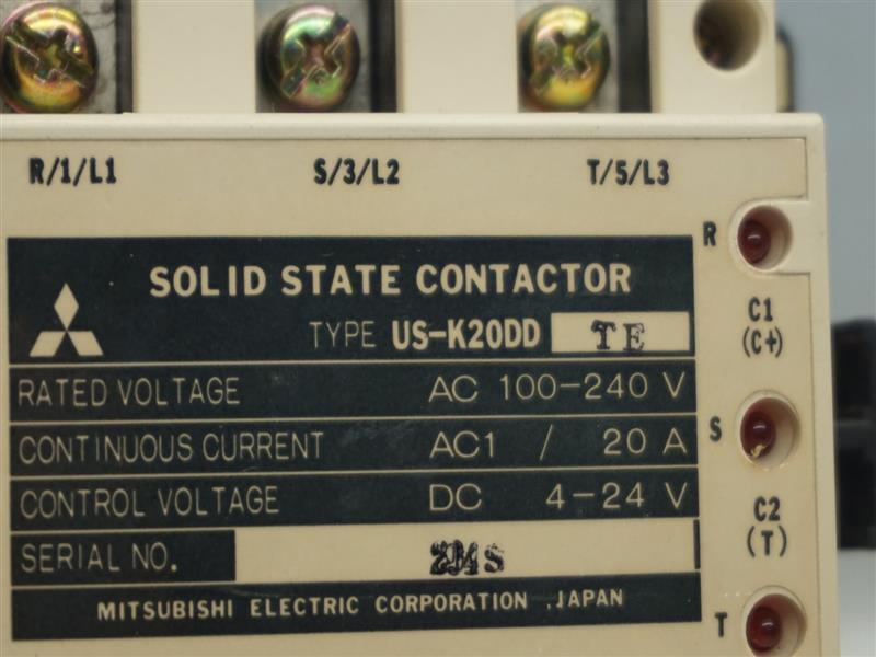 Mitsubishi US-K20DDTE USK20DDTE Solid State Contactor 30Days Warranty
