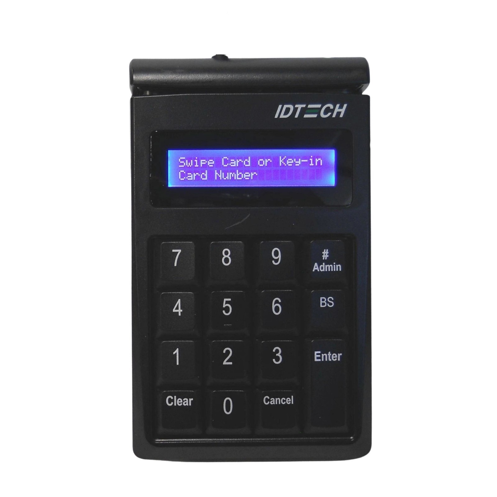 ID Tech SecureKey M130 Ecrypted Keypad w/MagStripe Reader, Black IDKE-534833BEM