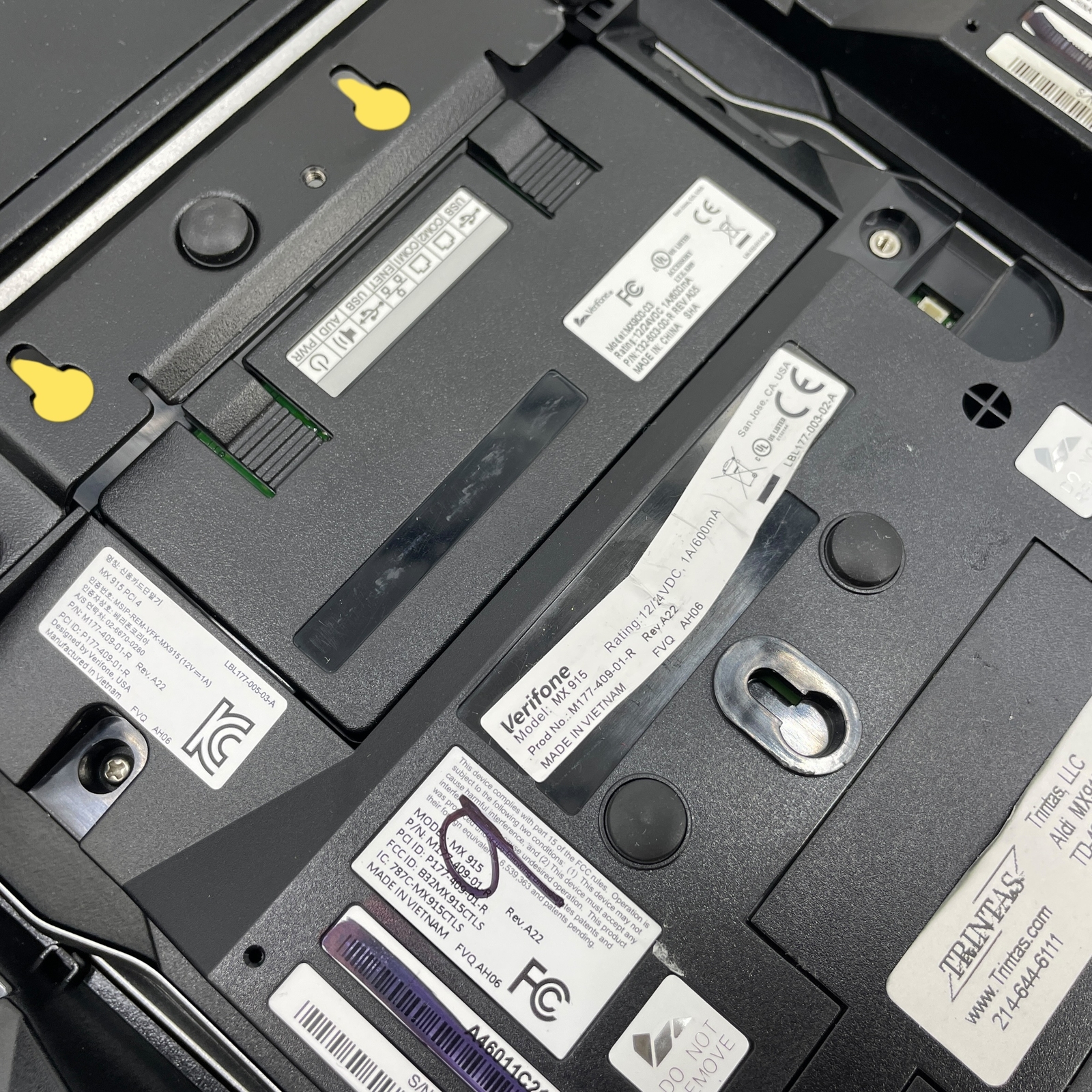 Kit of 10 VeriFone Credit Card Terminal MX915 Card Reader Machine