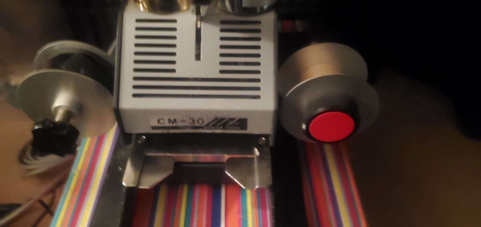 TOHO CM-30 Manual Tipper for Plastic Cards and Credit Card Machine Temp Control