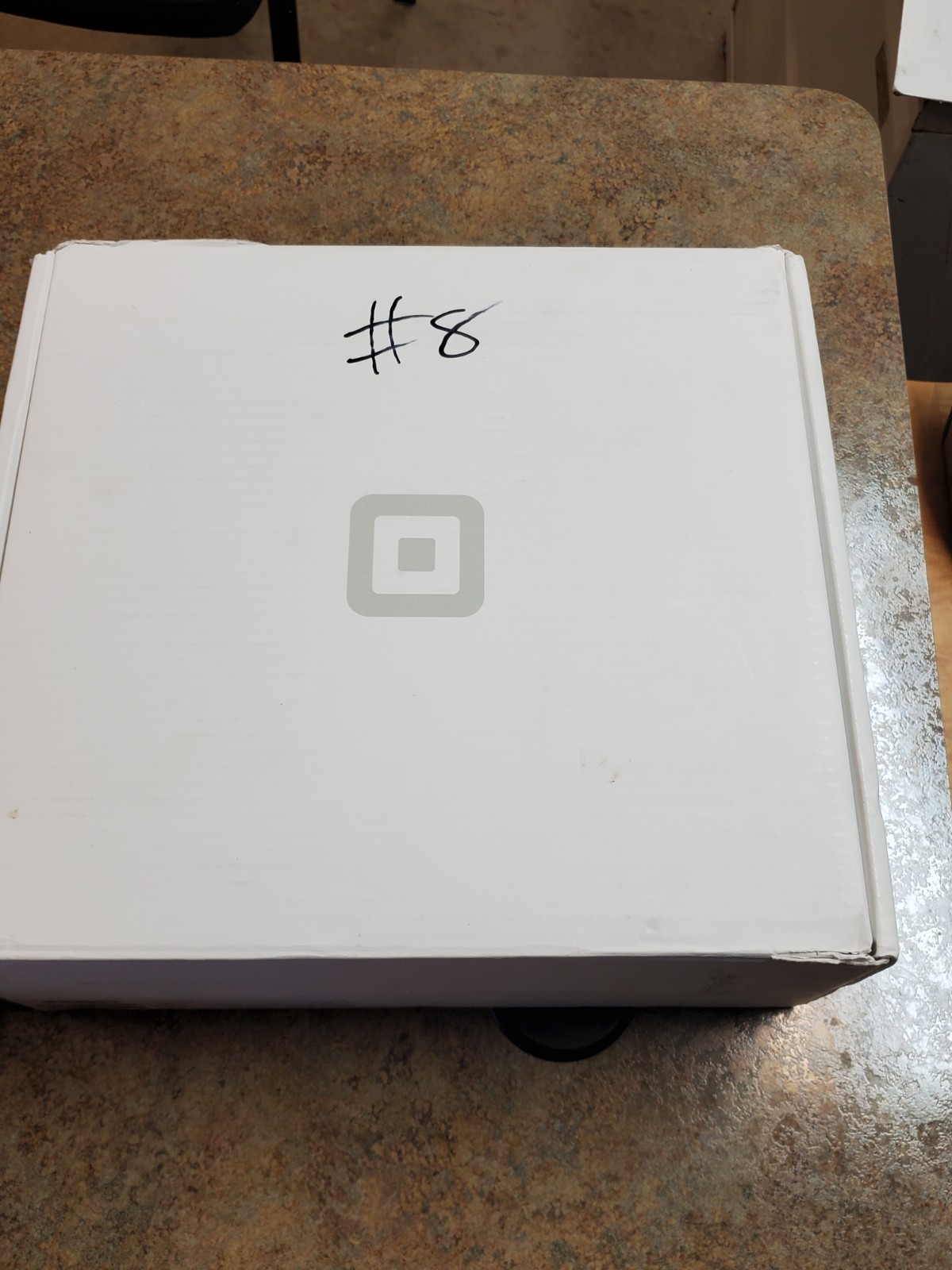 Square Stand iPad POS Credit Card Terminal Kit, Wired, Model S041U White