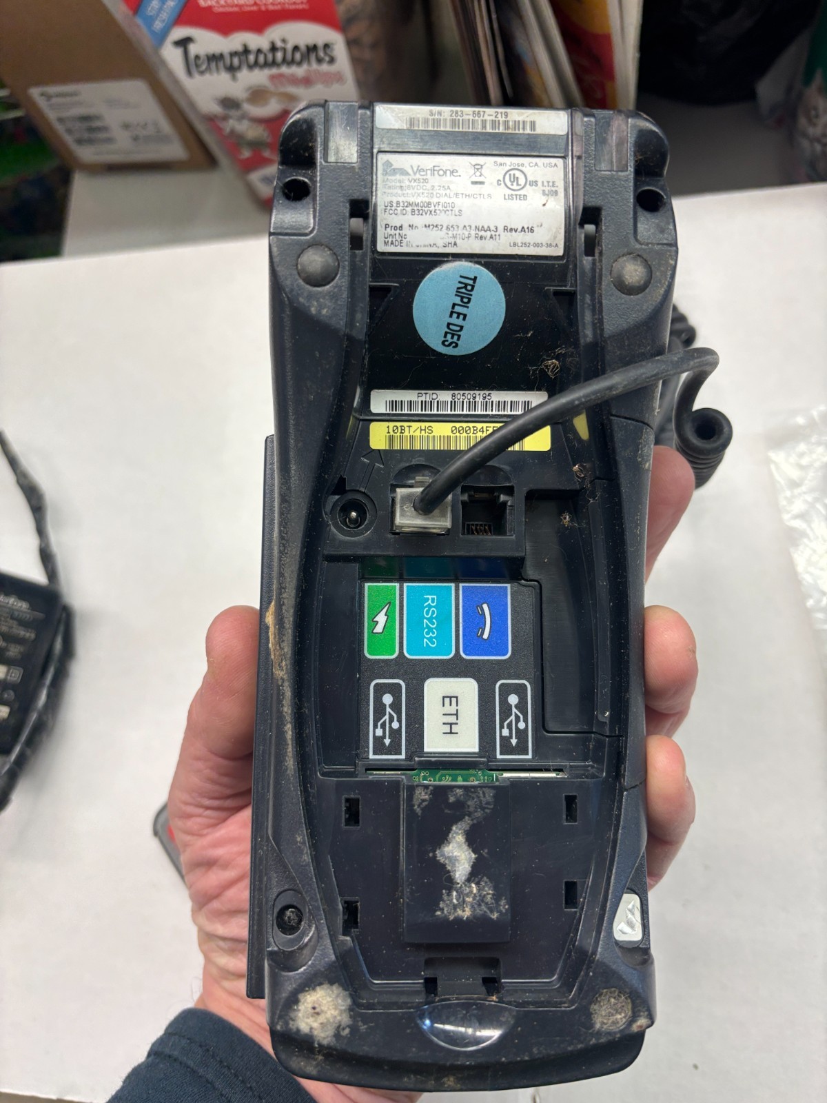 VeriFone Vx520 EMV Credit Card Machine and VeriFone vx820 Payment Terminal USED