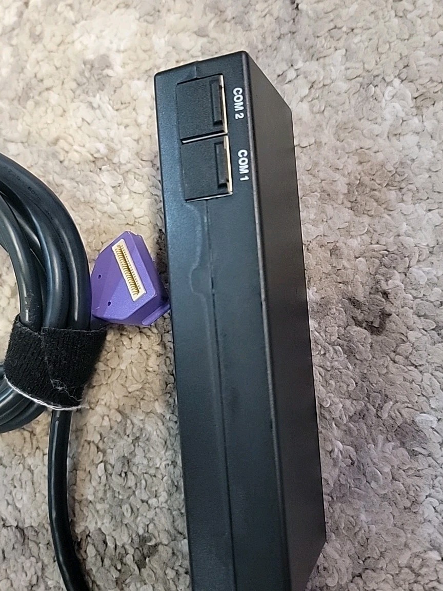24173-02-R Verifone Purple Multiport Ethernet Switch Cable with AC Adapter (M1)