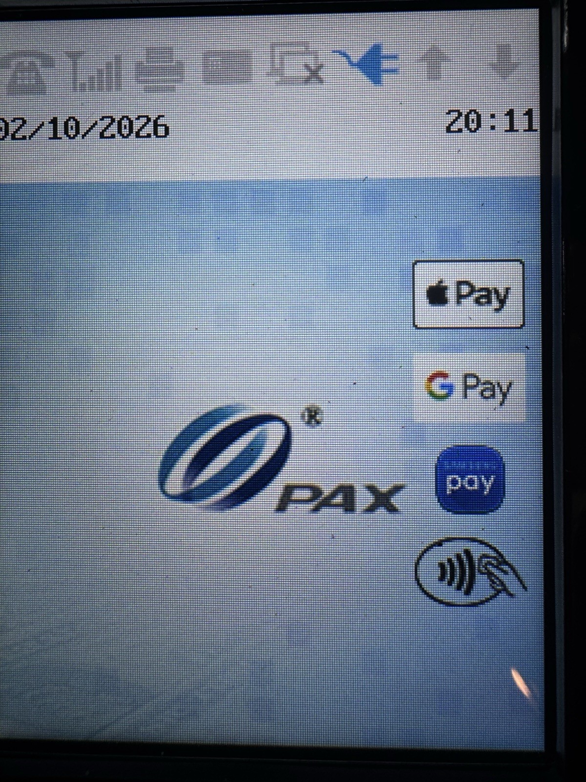 PAX S300 Integrated PIN Pad Credit Card Terminal w/ Power + Cable