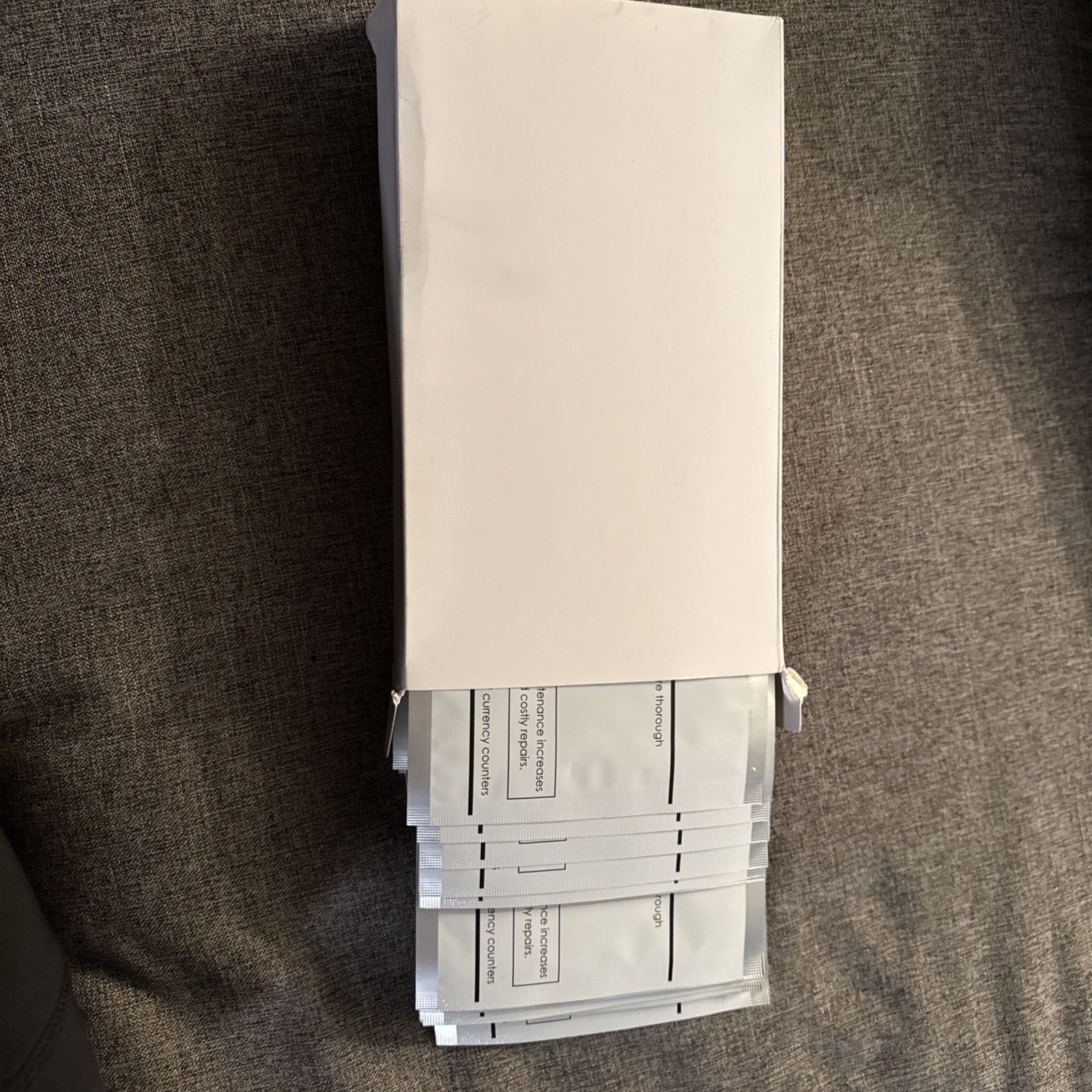 24 Pack of Cash Counter Cleaning Cards for Cash Machines