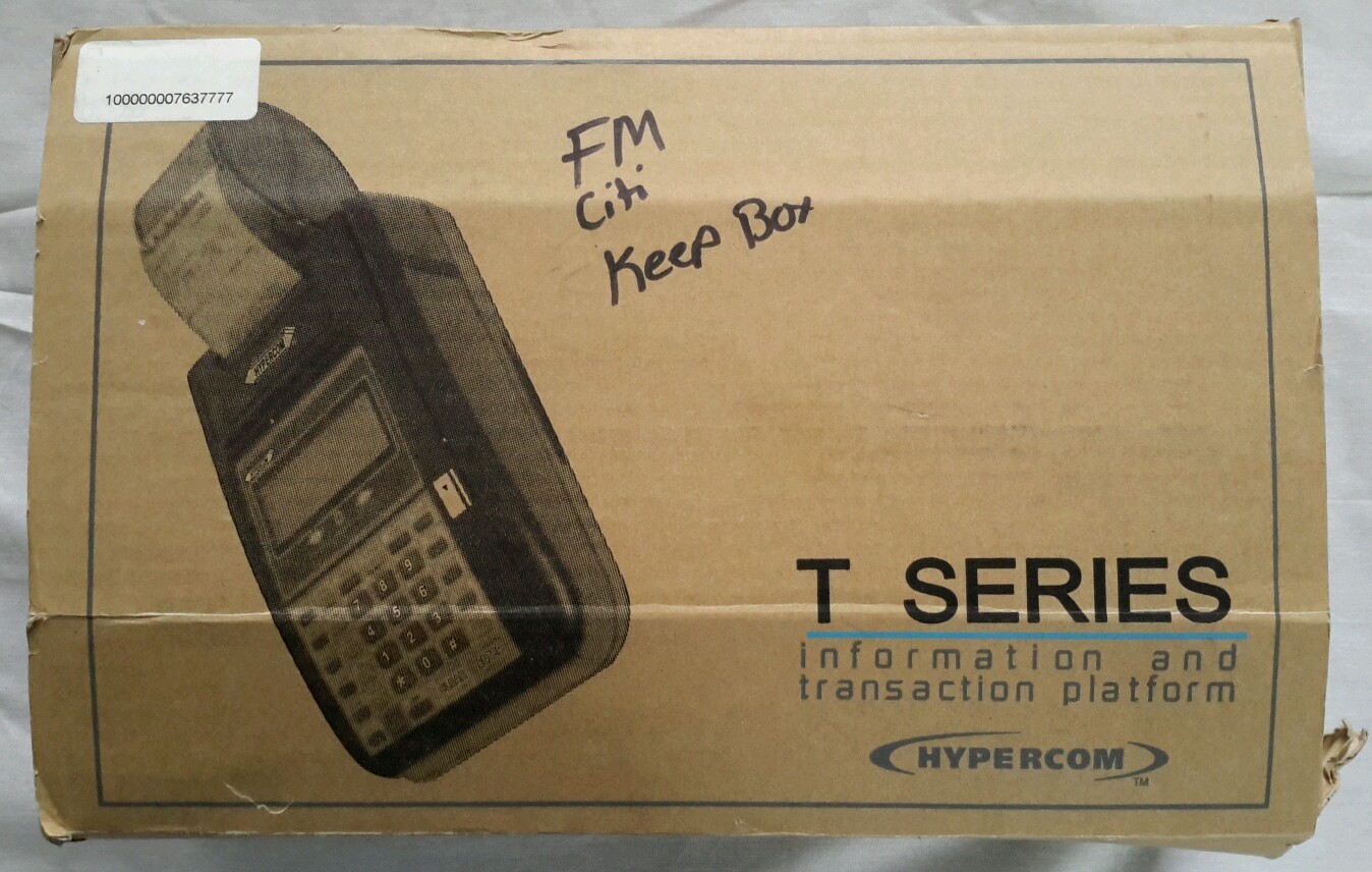 Credit Card Machine T-Series Model T7 Plus Optimum Transaction Terminal Hypercom