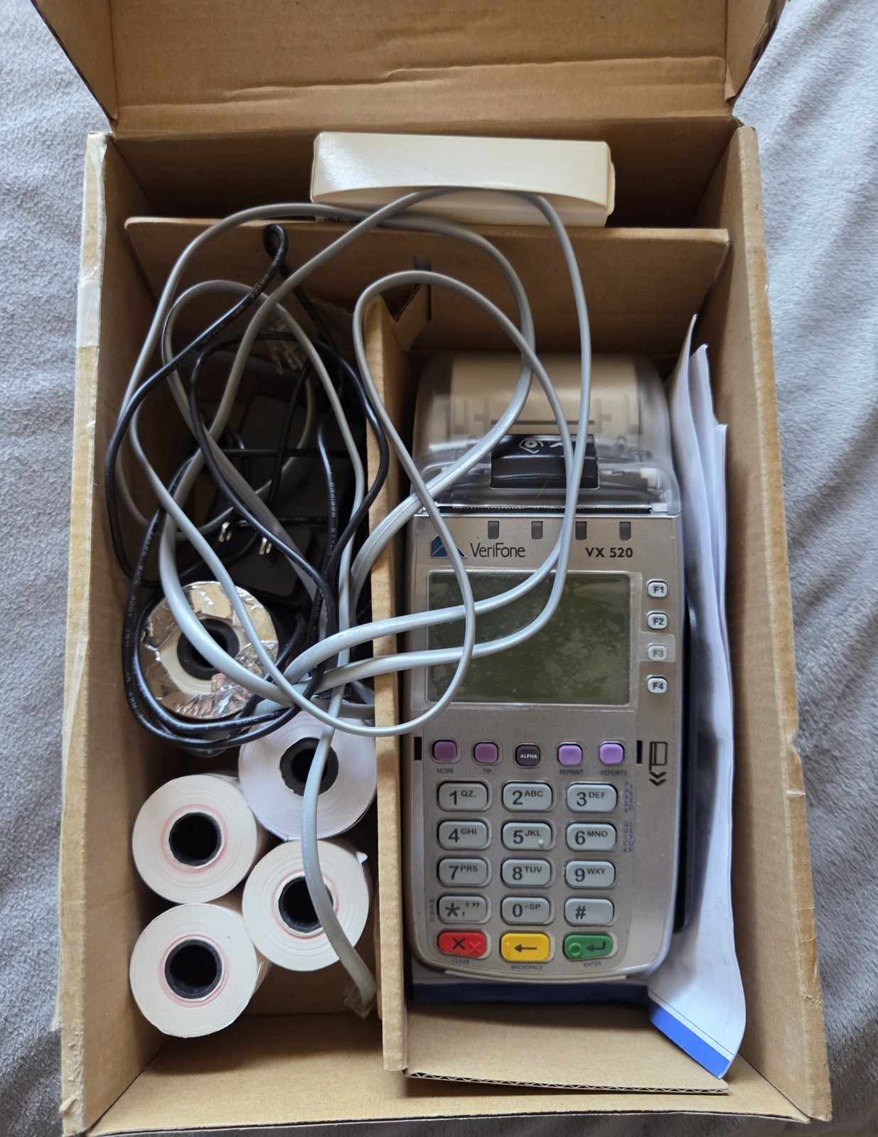 VeriFone Vx520 EMV Credit Card Machine