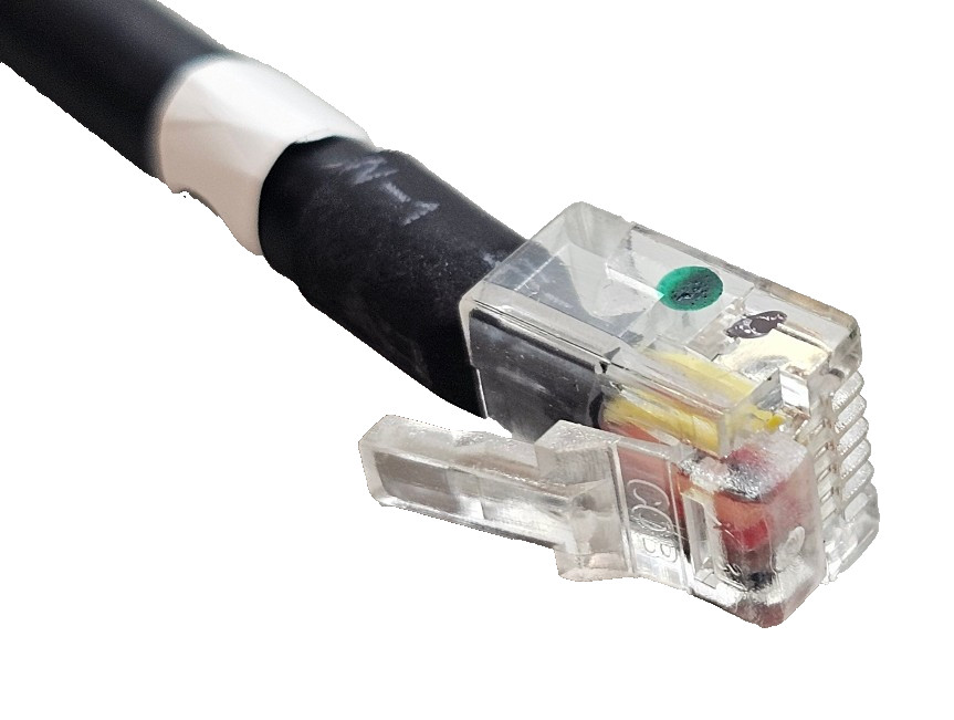 Verifone Mx380 9 Pin Serial DB9 M to RJ12 M POS Kick Cable Printer/Cash Drawer