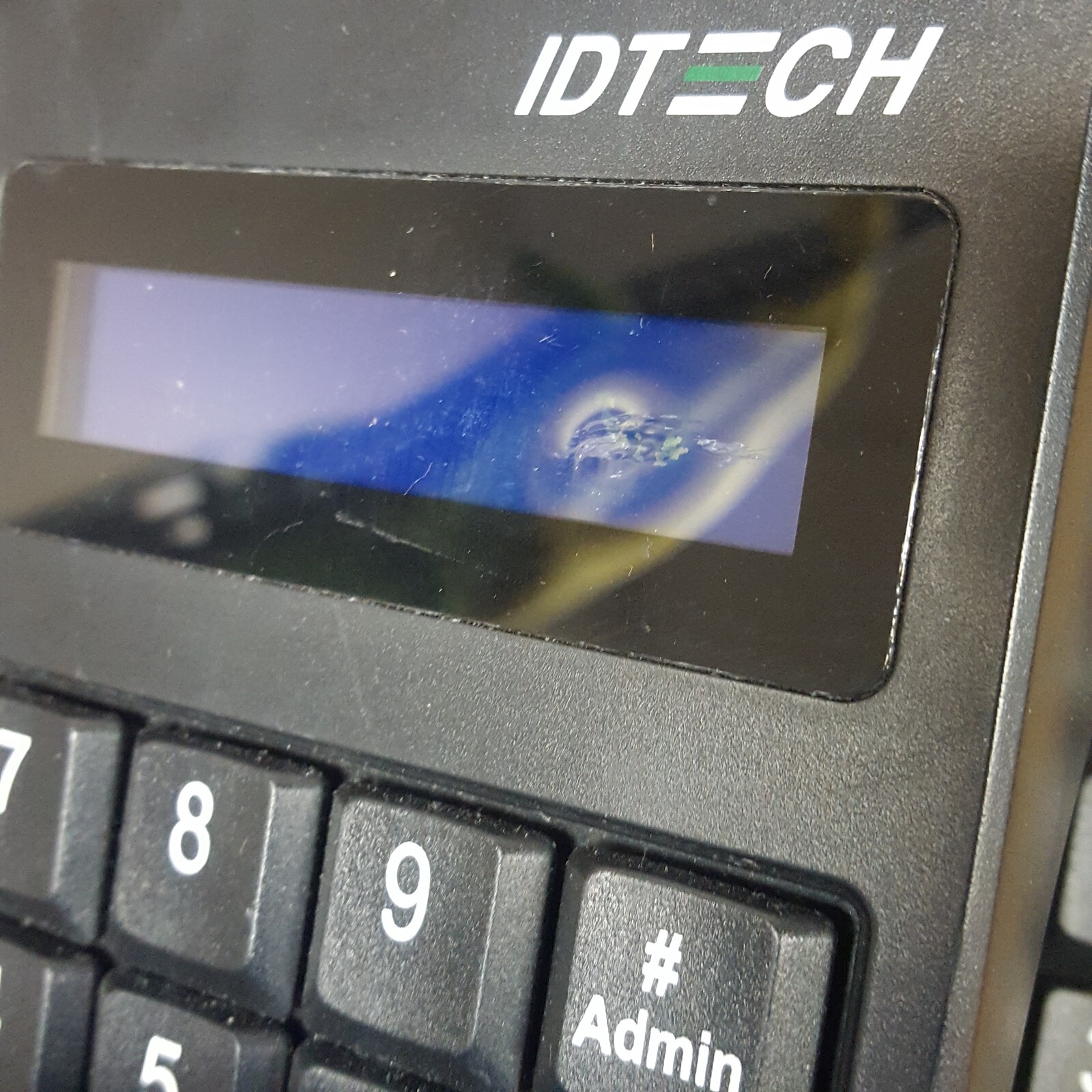 Lot of 24- ID Tech IDKE-534833BL SecureKey Credit Card Reader w/Keypad – USED