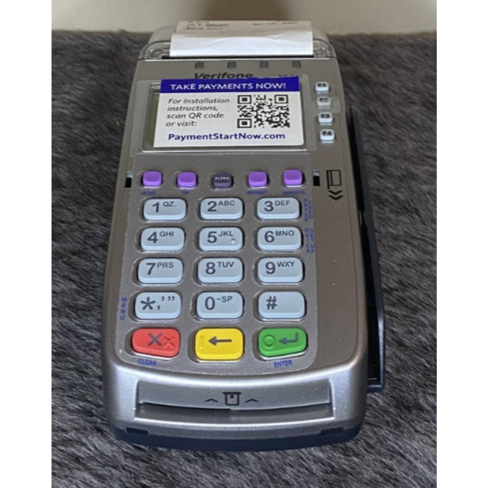 Verifone VX520 M252-653-AD-NAA-3 Credit Card Machine