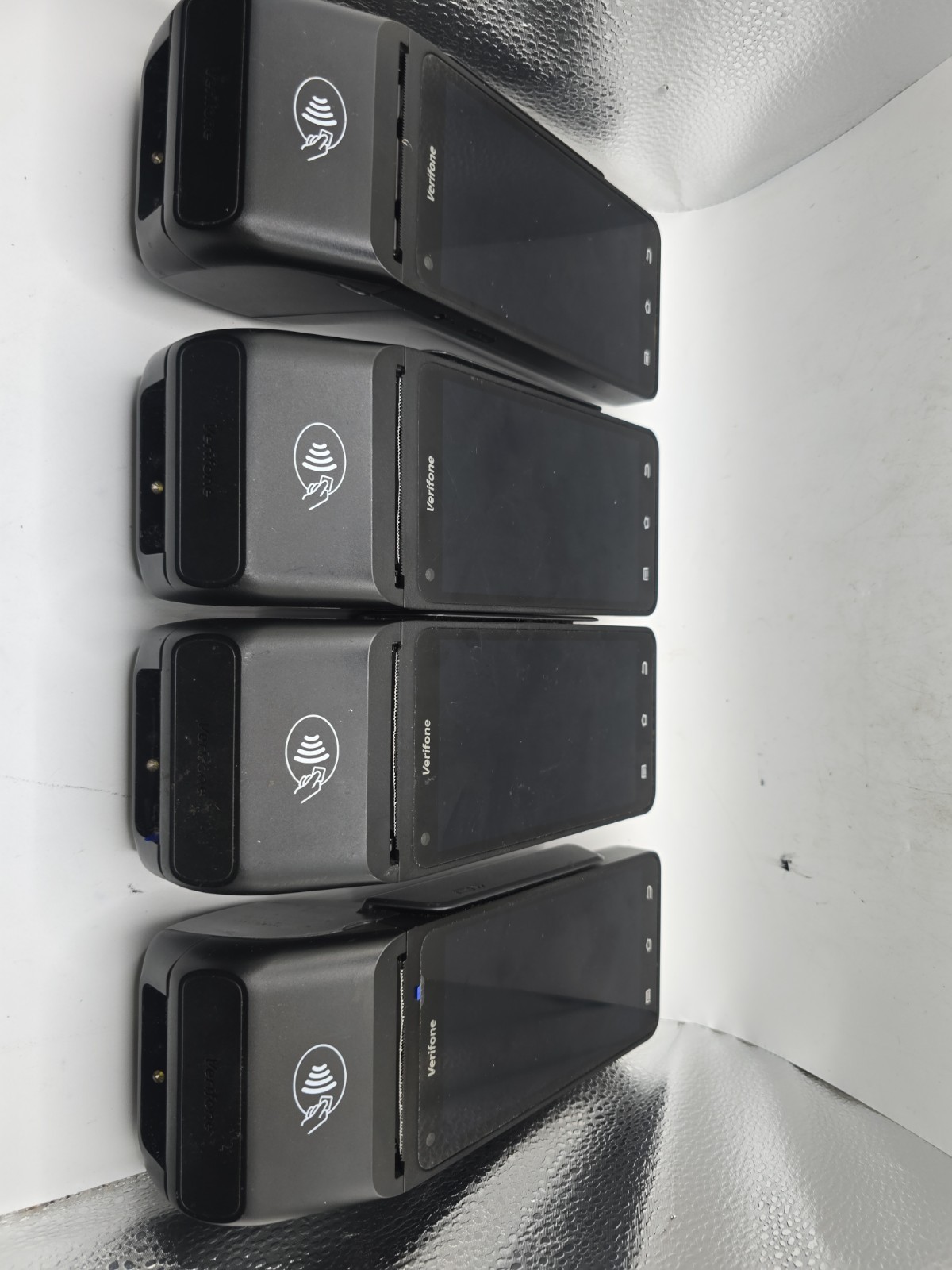 Lot Of 4 Verifone T650c Credit Card Terminal POS Device LOCKED