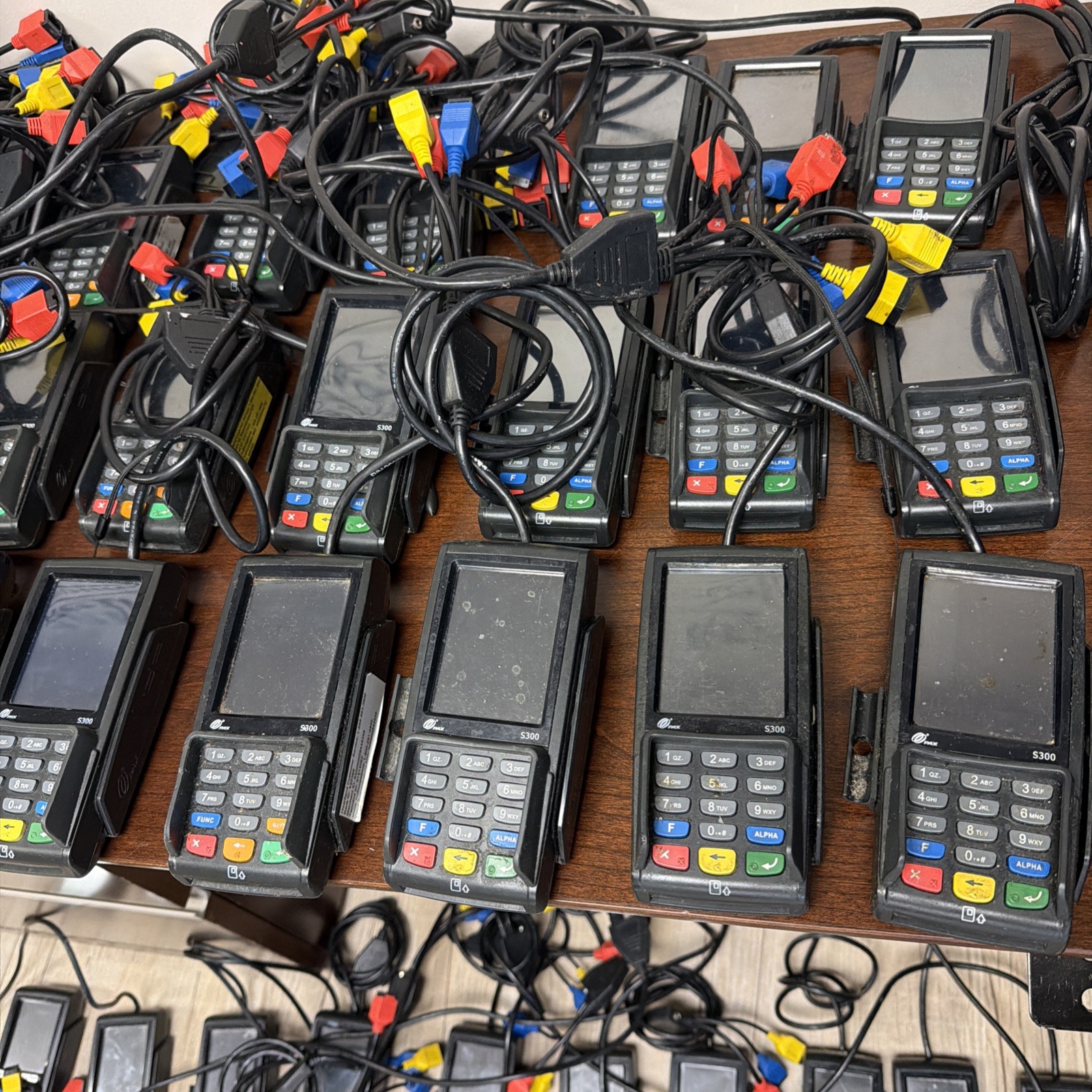 PAX S300 S300-000-364-02NA Credit Card Payment Terminal lot of 75 units