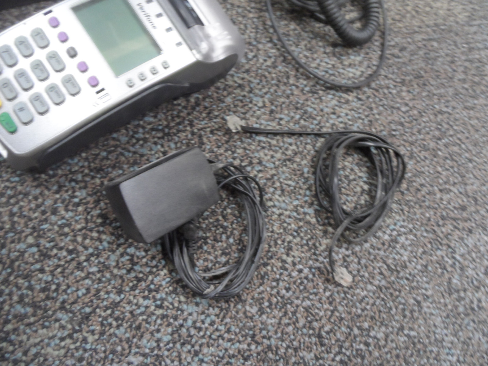 VeriFone VX520 Terminal and VX805 Pin Pad Credit Card Machine *Complete* Clean