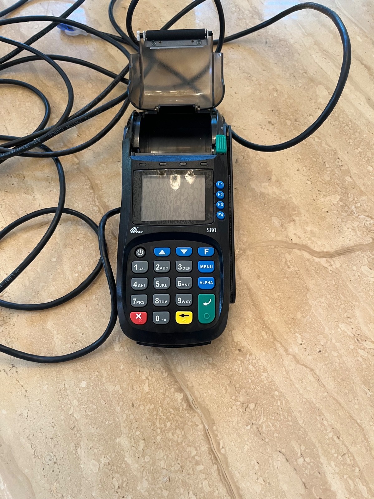 PAX S80 EMV Ready Credit Card Terminal – S80M0L36307EA