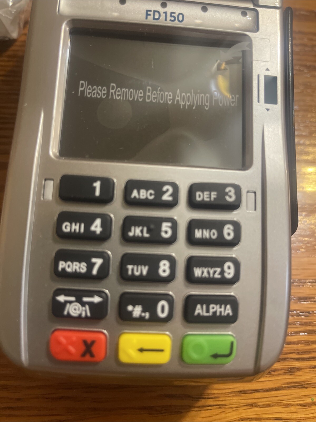 First Data FD150 Credit Card Machine! Slightly Used Condition With All Cords!