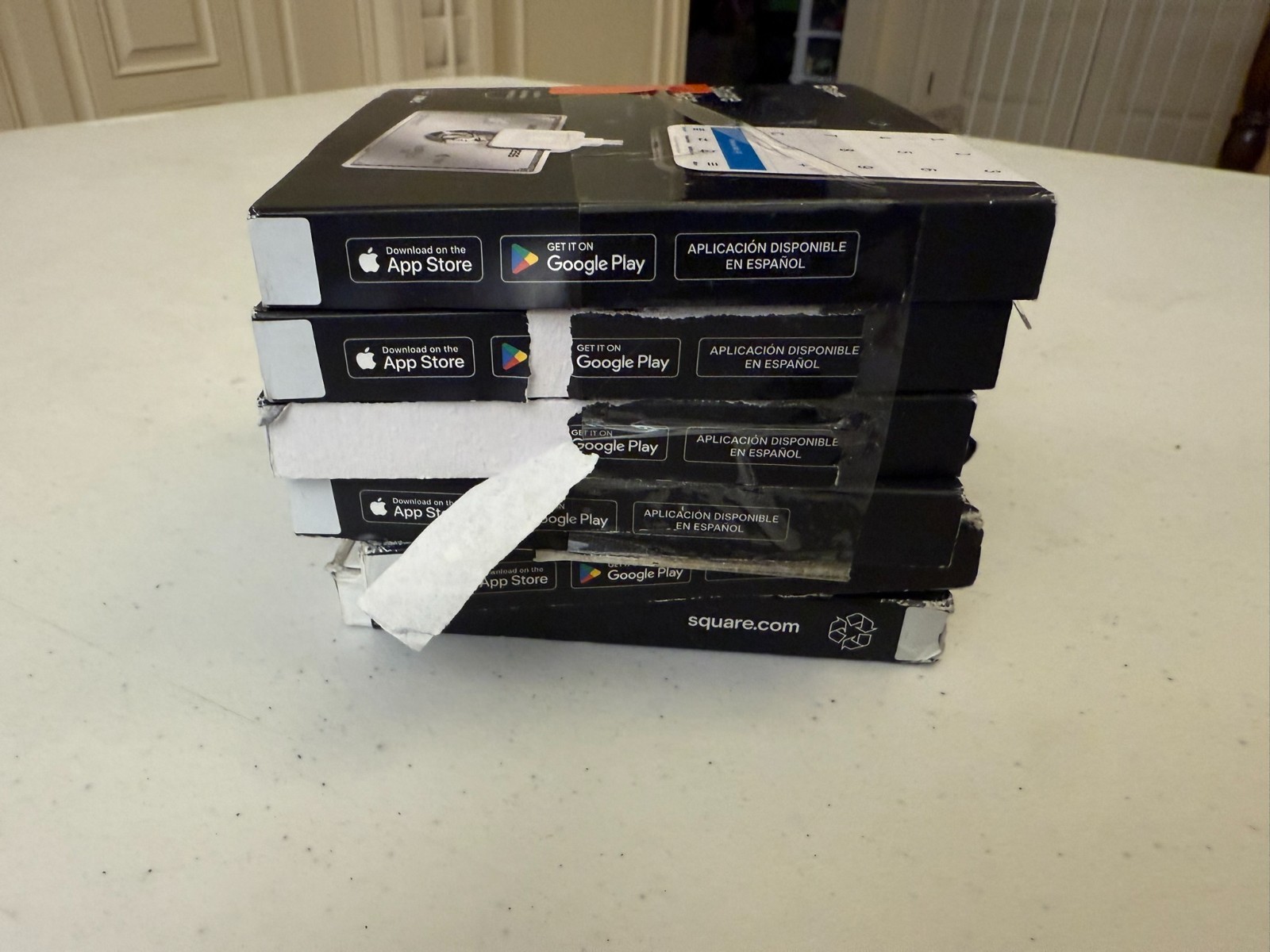 (Lot of 6) Square Reader for magstripe USB-C Open Box