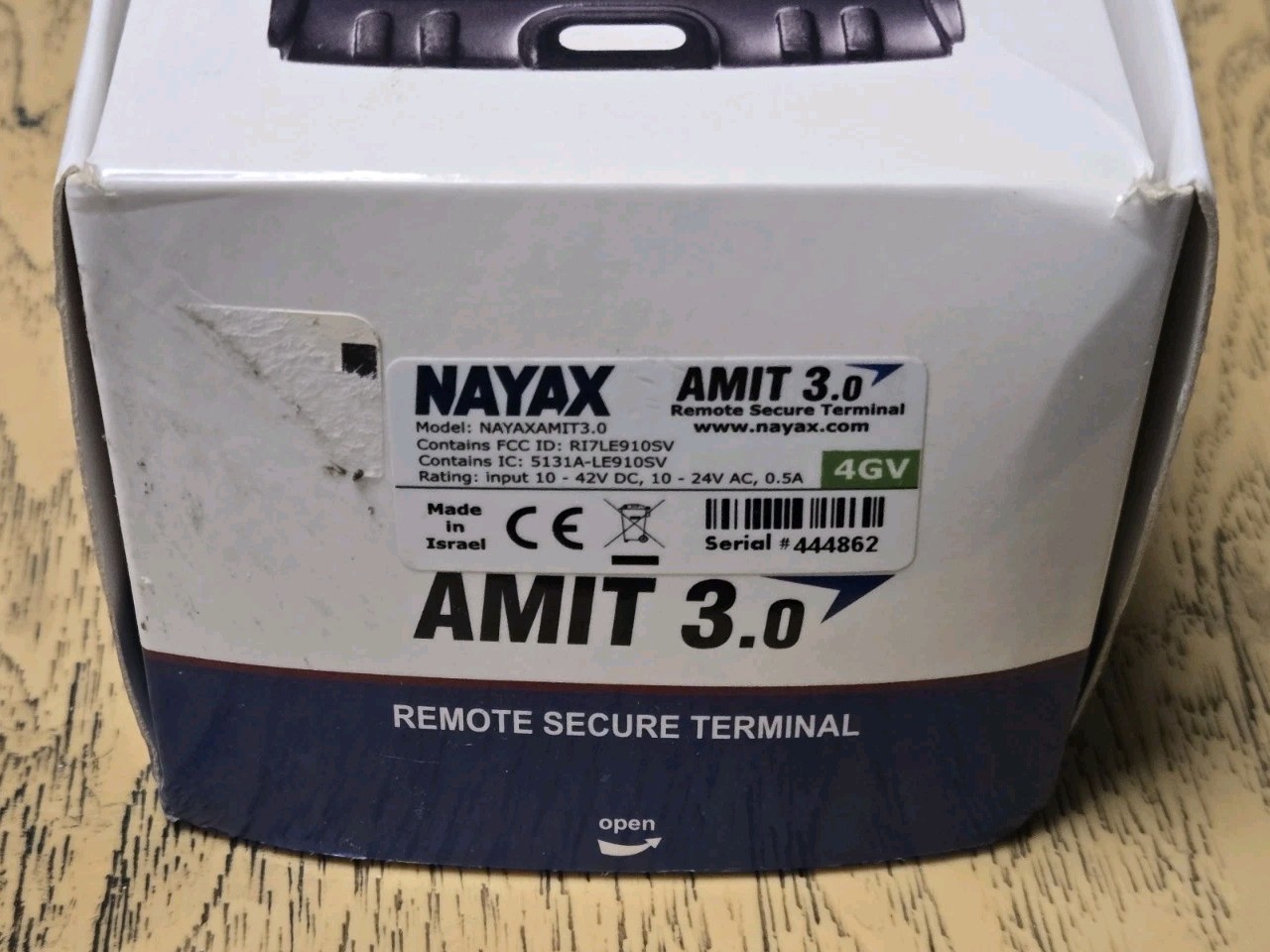 NAYAX AMIT 3.0 VENDING MACHINE MONITORING TELEMETRY REMOTE SECURE TERMINAL AS IS