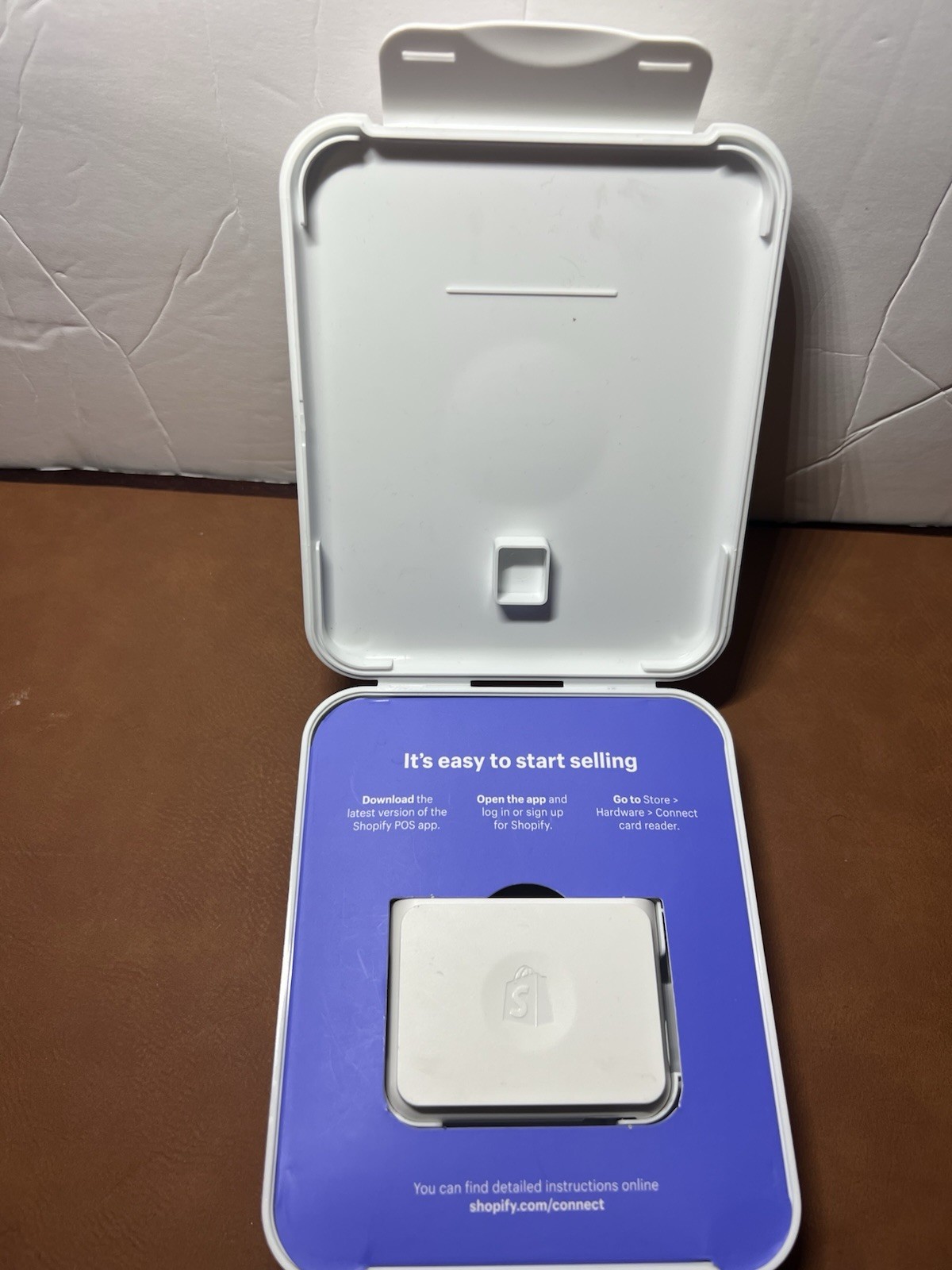 Shopify Chip & Swipe Reader – White (8541732075)