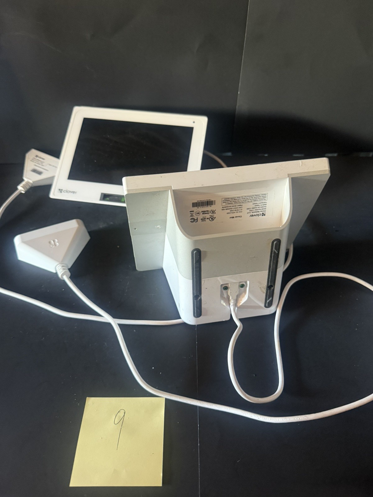 Lot of 2 Clover Mini POS System c305 Credit Card Terminal WiFi & Ethernet
