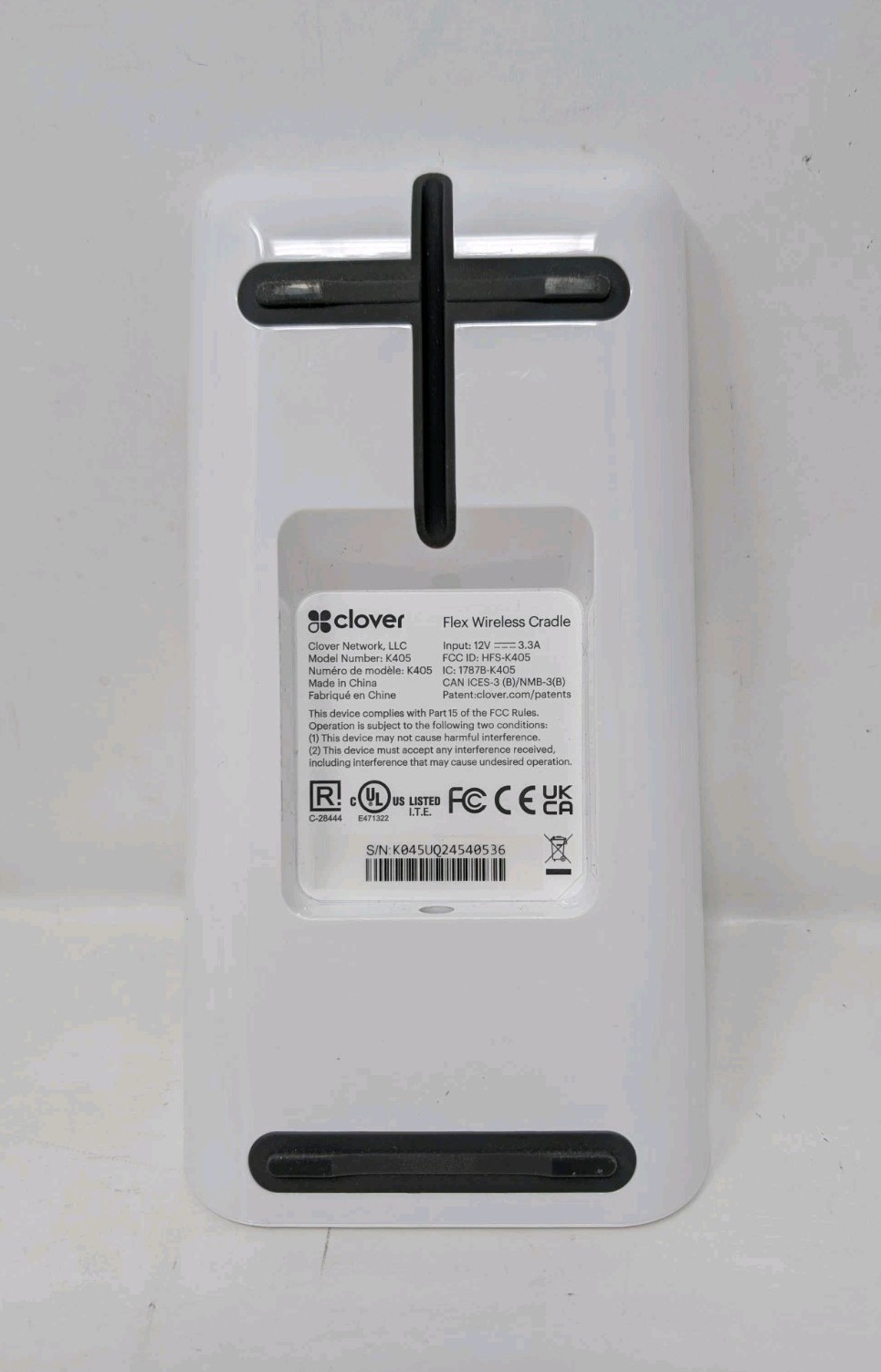 Clover Flex 3 C405 Handheld POS Management System White