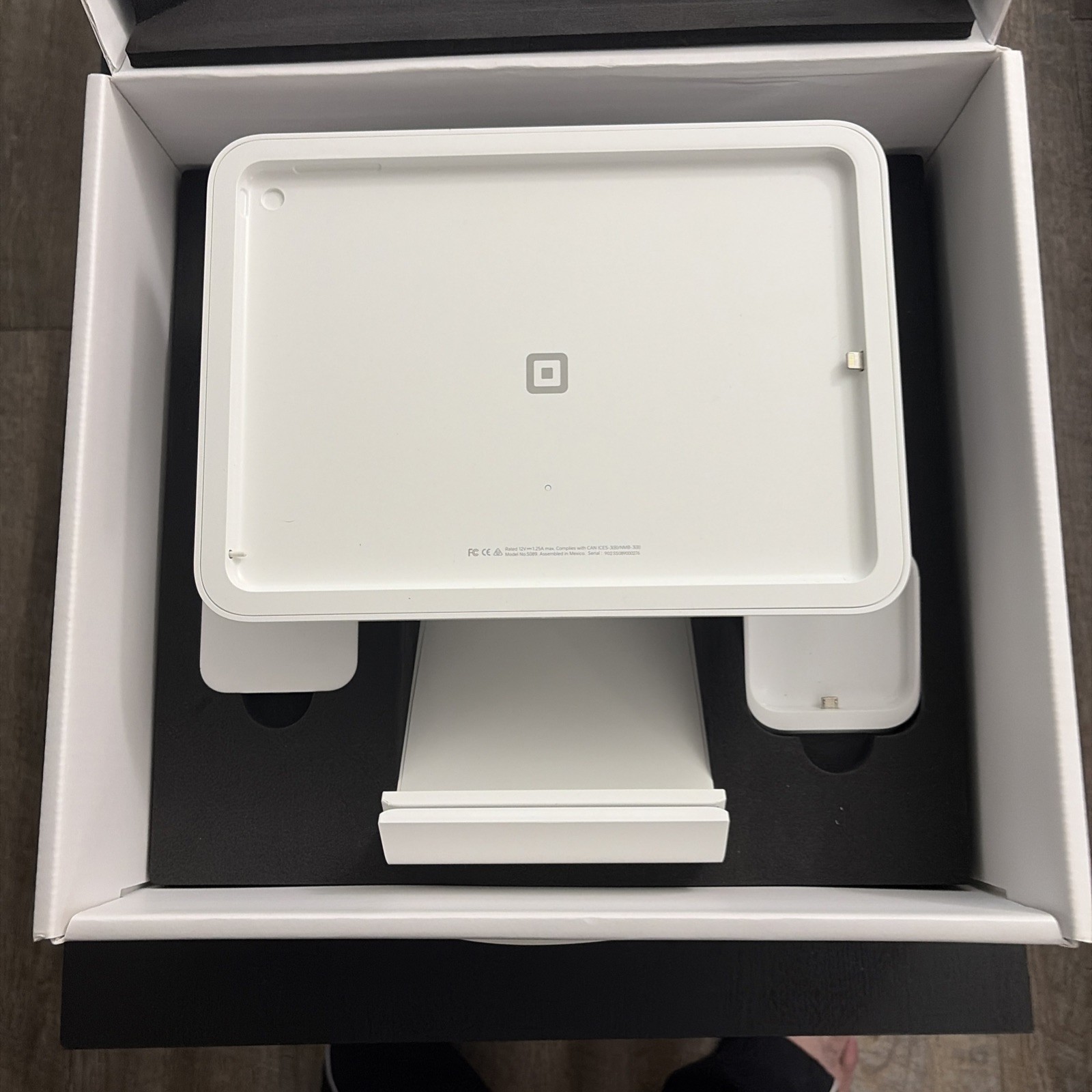 Square Stand for iPad – White (A-SKU-0453-03)