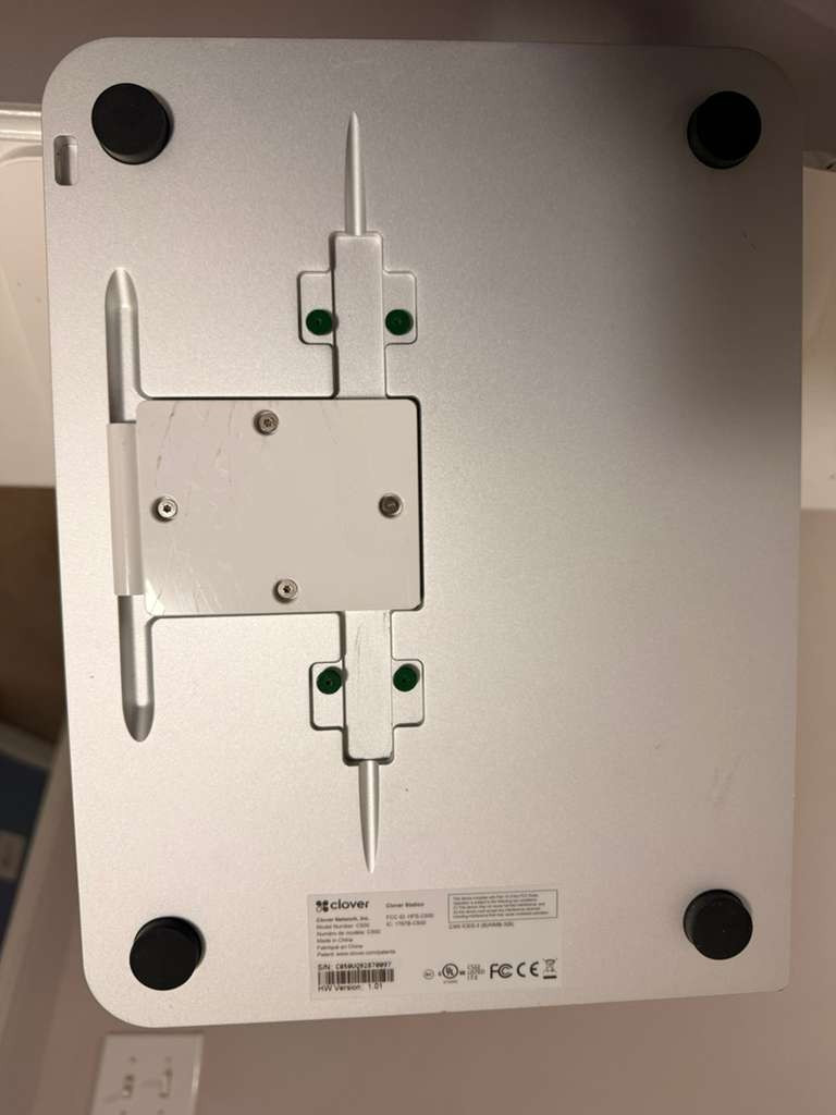 Clover Station C500 Point of Sale POS System P550 Printer HUB – Read
