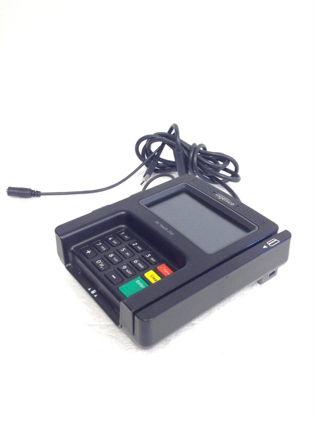 Lot Of 8 Ingenico ISC250-V4 Payment Terminal Credit Card Reader w/ Signature Pen