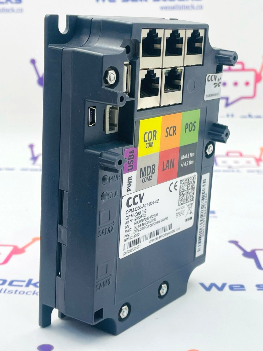 CCV OPM-C60-A01-001-02 Terminal Control Module OPM-C60IP2 (Used)