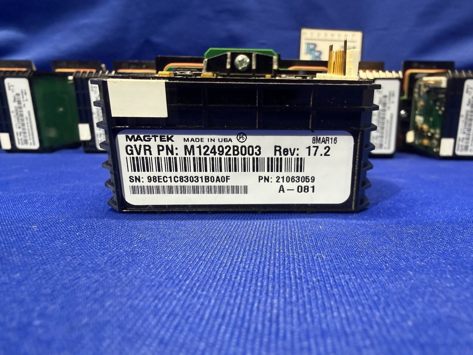 Magtek Gas Station Credit Card Reader M12492B003 – Lot of 11 – Untested